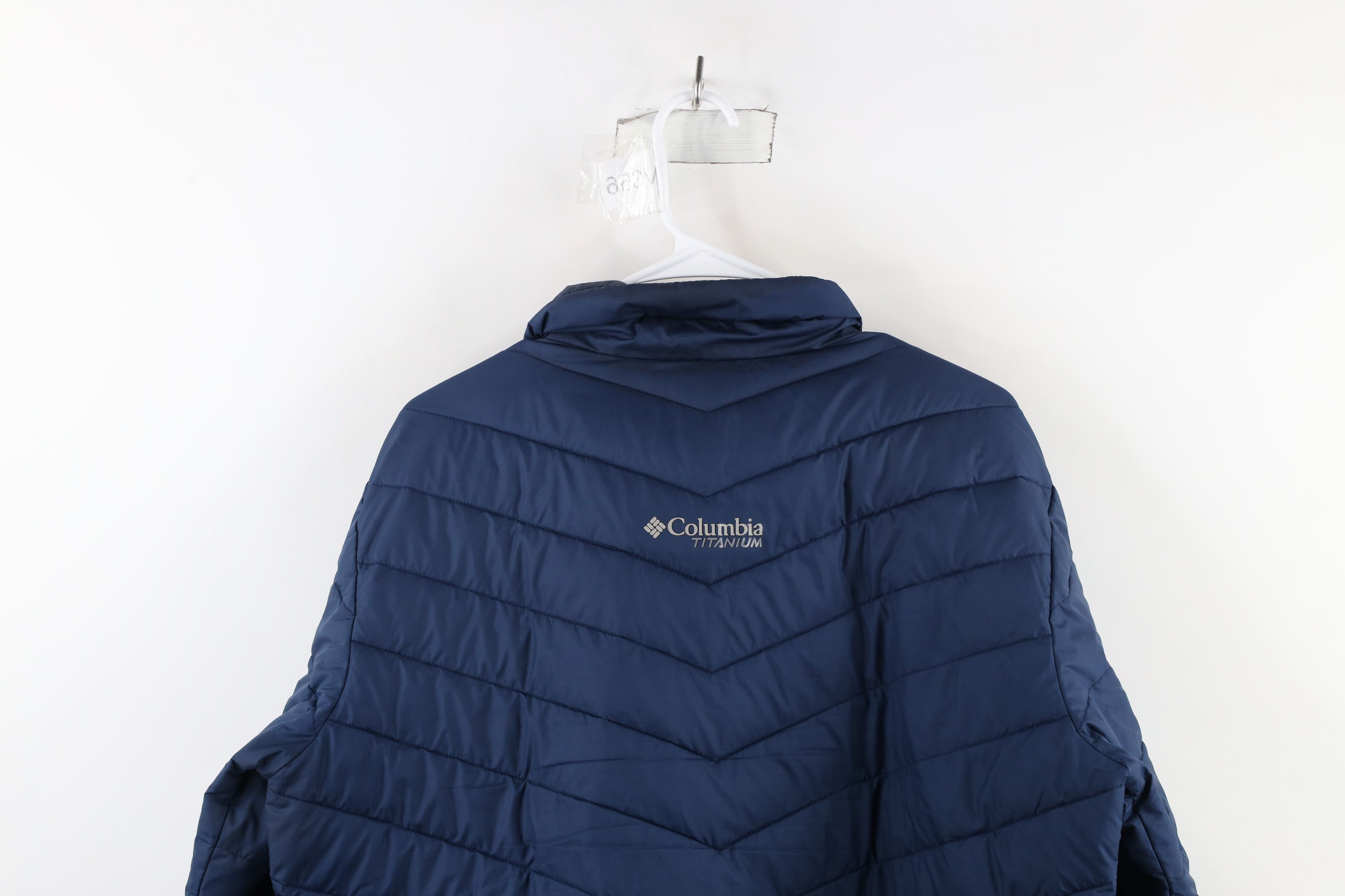 Columbia × Vintage Columbia Titanium Omni Heat Full Zip Puffer Jacket Blue Size US L / EU 52-54 / 3 - 18 Thumbnail