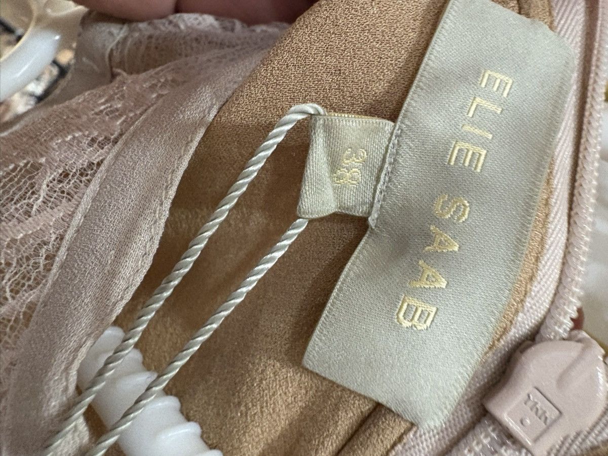 Elie Saab Long Elie Saab Dress in Lace and Crepe – Size 38 Size M / US 6-8 / IT 42-44 - 10 Thumbnail