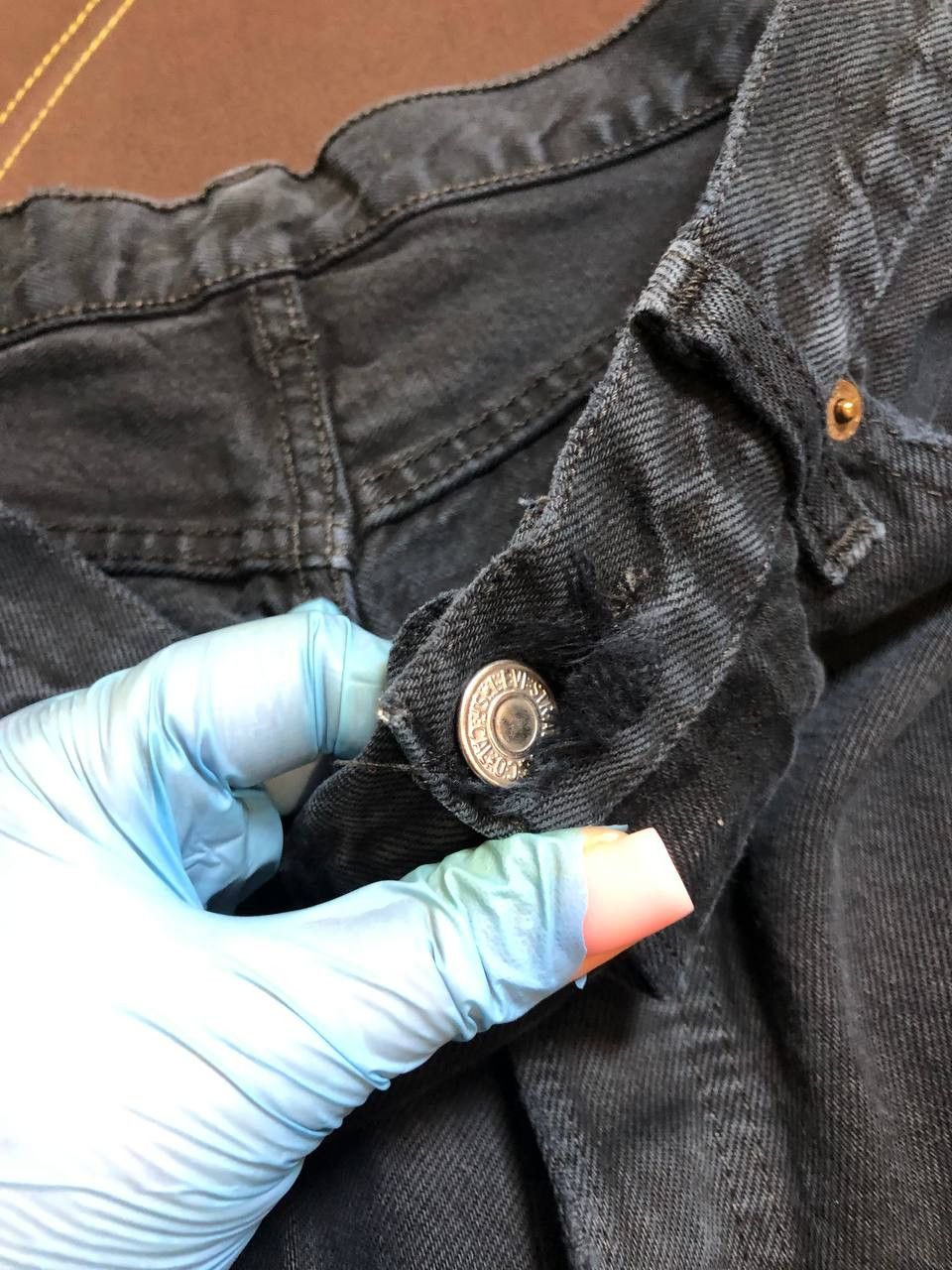 Levi's Vintage 90s Levi's 501 Black Jeans streetwear Size US 34 / EU 50 - 4 Thumbnail