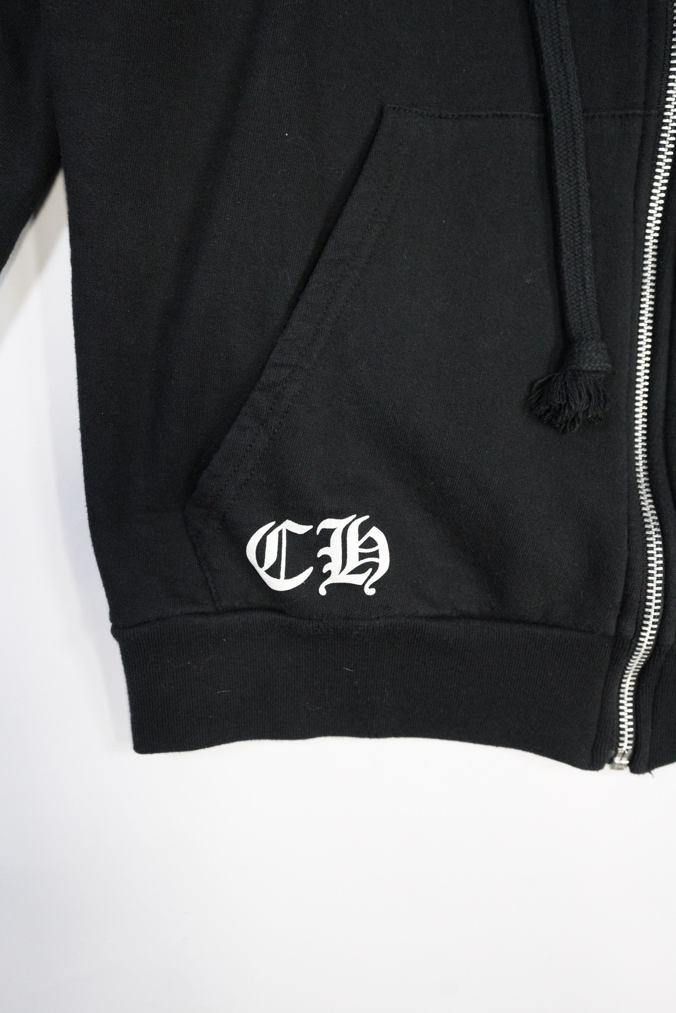 Chrome Hearts Chrome Hearts Vintage Black USA Red Prints Zip Hoodie Size US L / EU 52-54 / 3 - 4 Thumbnail