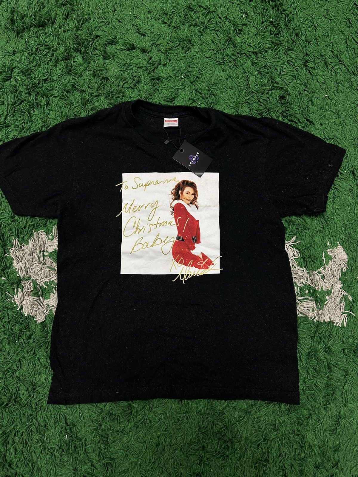 Supreme Tee Black Mariah Carey