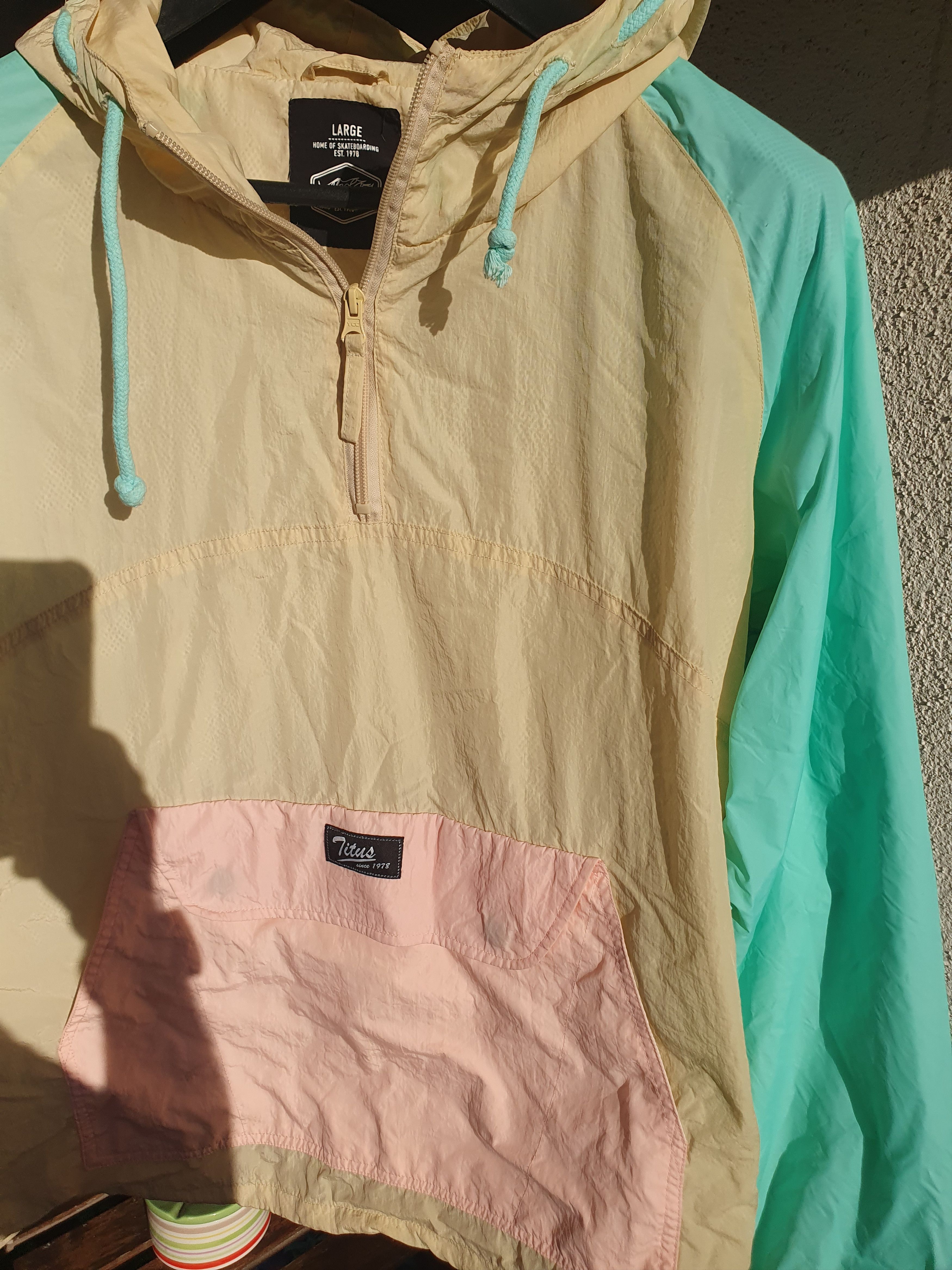 Other Titus Skateboard Windbreaker Anorak Pullover Jacket sz L Size US L / EU 52-54 / 3 - 5 Thumbnail