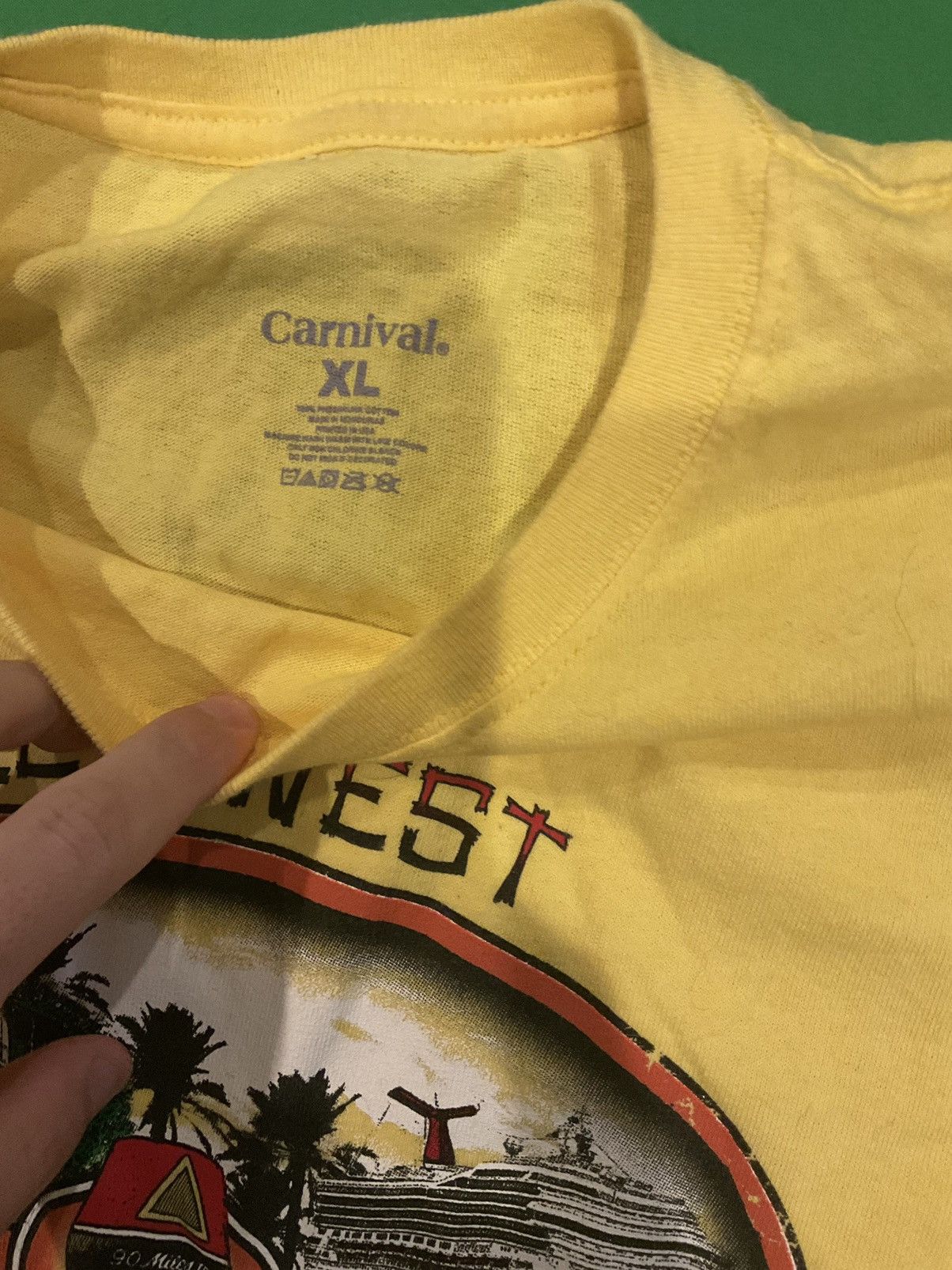 Vintage Vintage Key West Carnival T-shirt Size US XL / EU 56 / 4 - 2 Thumbnail