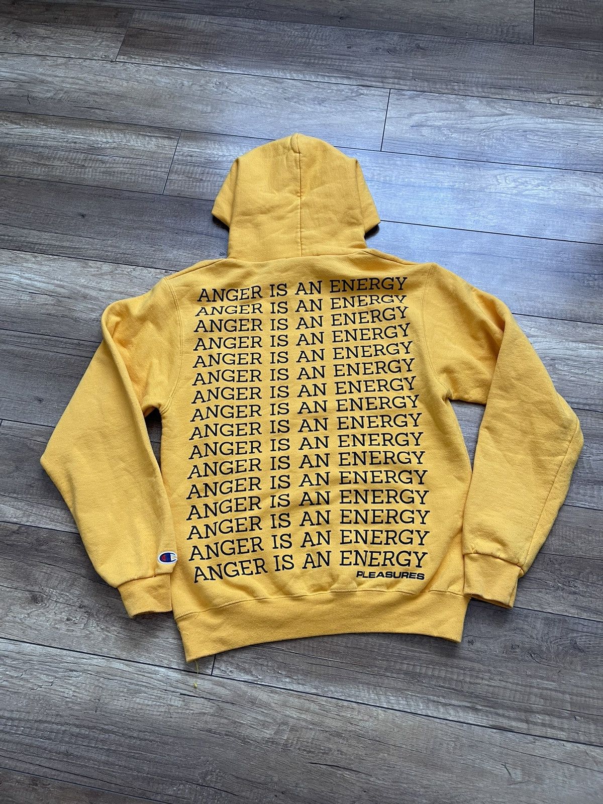 Champion × Pleasures Champion Pleasures Anger Is An Energy Hoodie Pullover Size US S / EU 44-46 / 1 - 2 Thumbnail