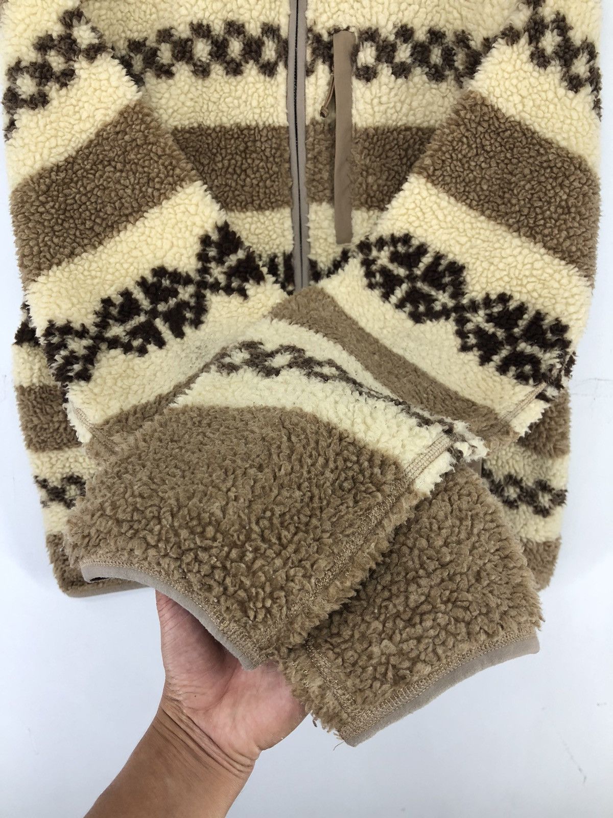 J.Crew J.Crew Nordic Sherpa Fleece Jacket Size US XL / EU 56 / 4 - 13 Thumbnail