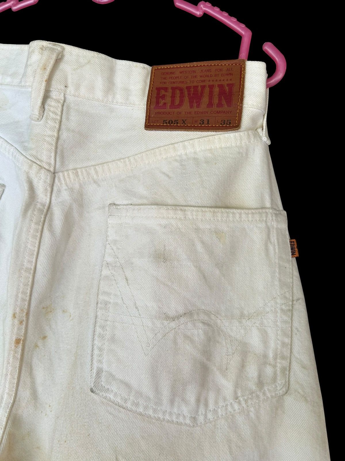 Kapital Vintage Edwin 505X Selvedge Baggy Denim Jeans Size US 31 - 17 Thumbnail