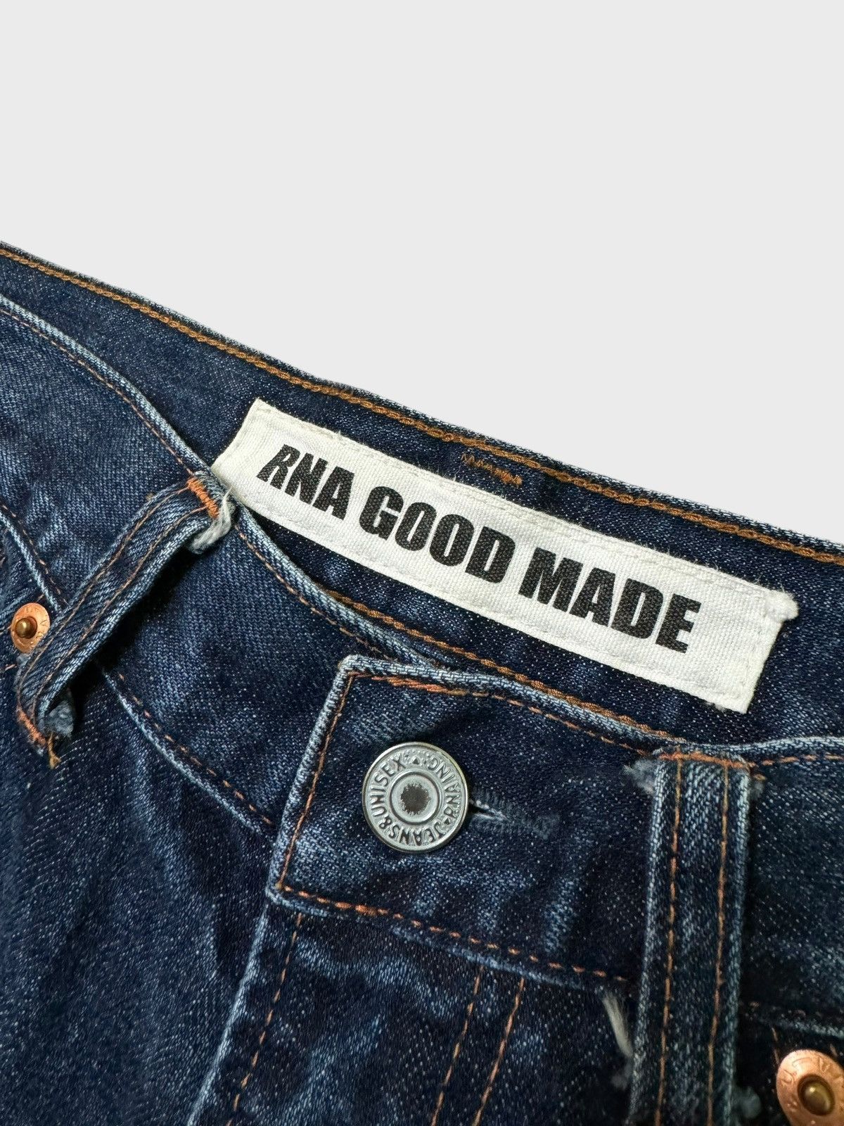 Hysteric Glamour × Le Grande Bleu (L.G.B.) × Vintage FLARE RNA GOOD MADE BELL BOTTOM BOOT CUT DENIM Size US 29 - 7 Thumbnail