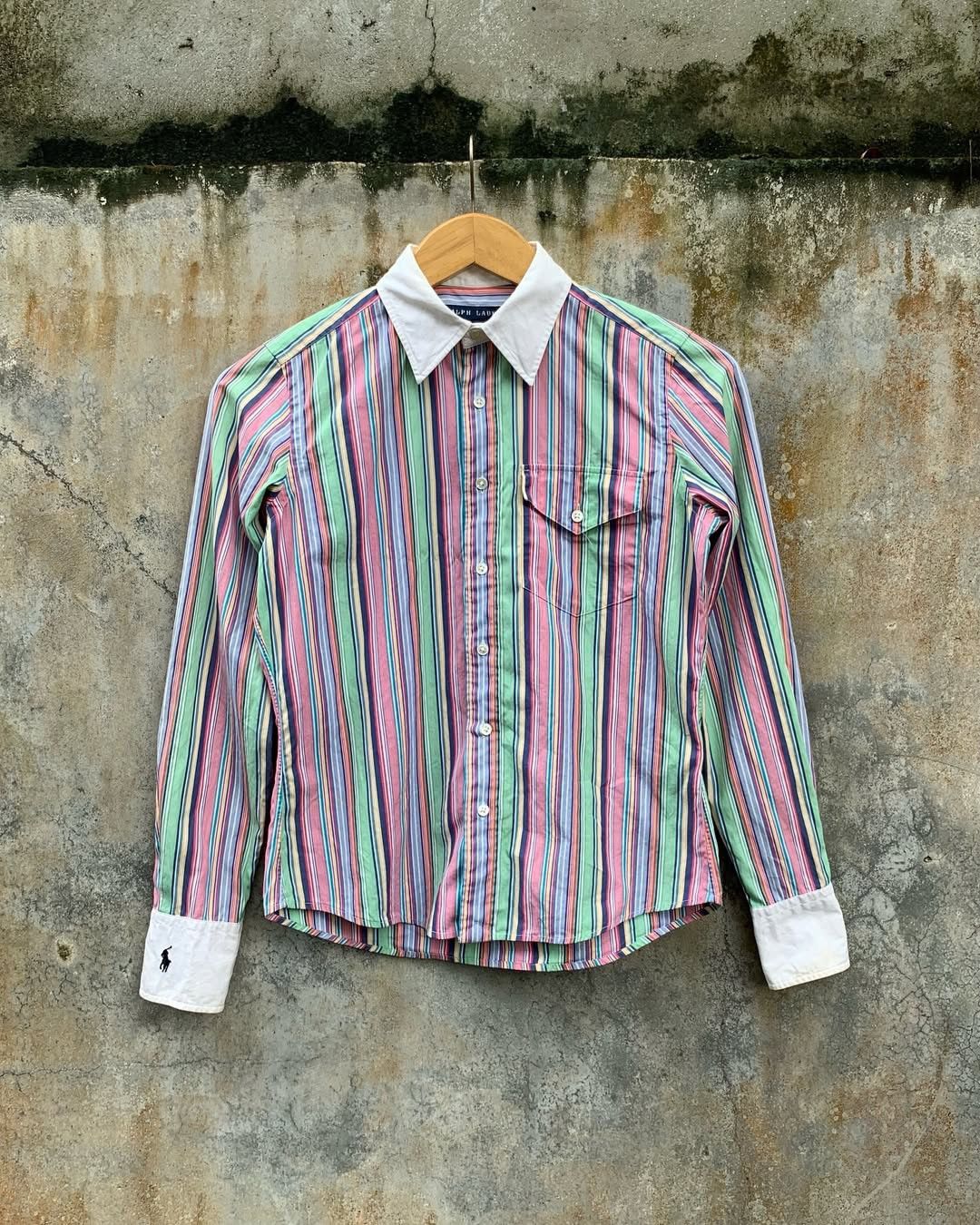 Vintage Polo Ralph Lauren Multicolor Stripes Shirts