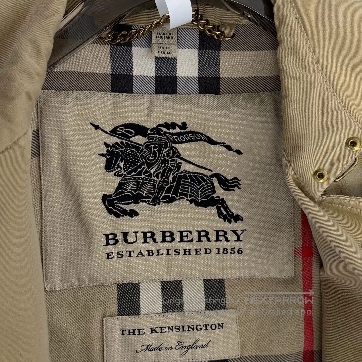 Burberry Burberry Kensington Trench Coat UK6. Size XS / US 0-2 / IT 36-38 - 3 Thumbnail