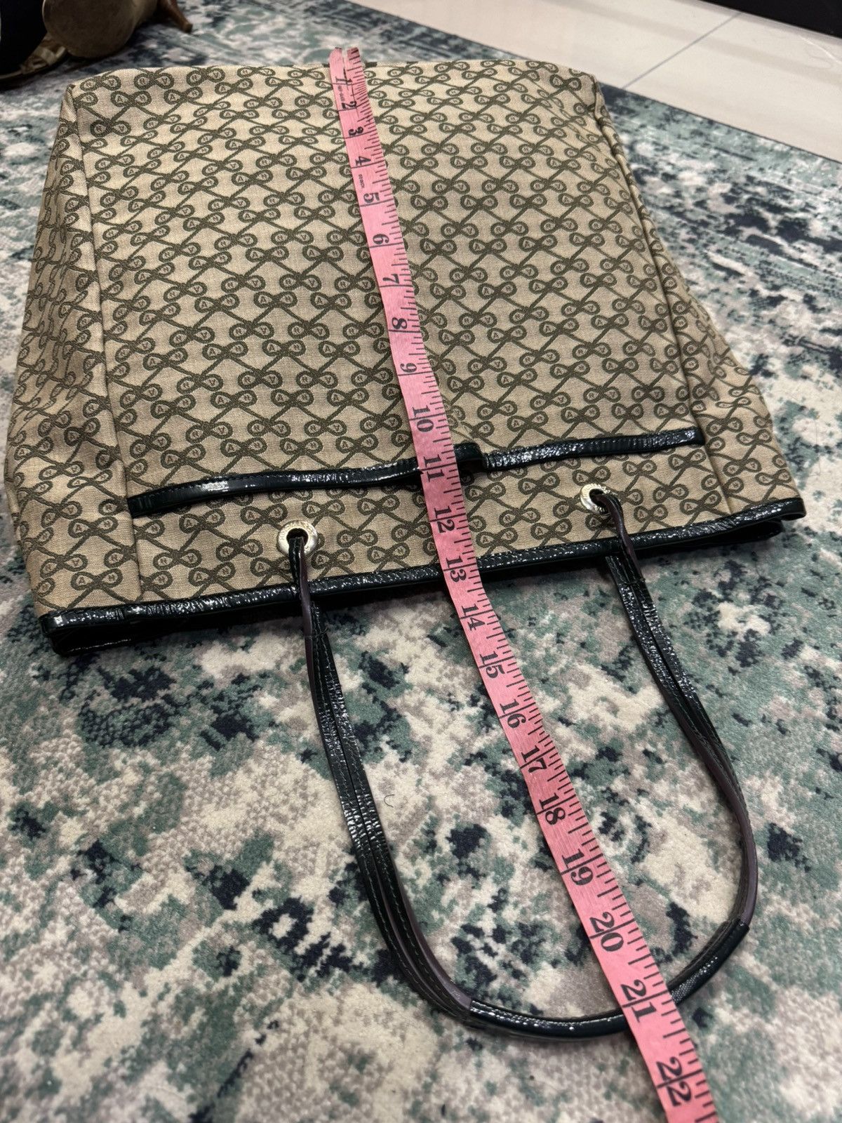 Anya Hindmarch ANYA HINDMARCH RIBBON MONOGRAM TOTE BAG Size ONE SIZE - 7 Thumbnail