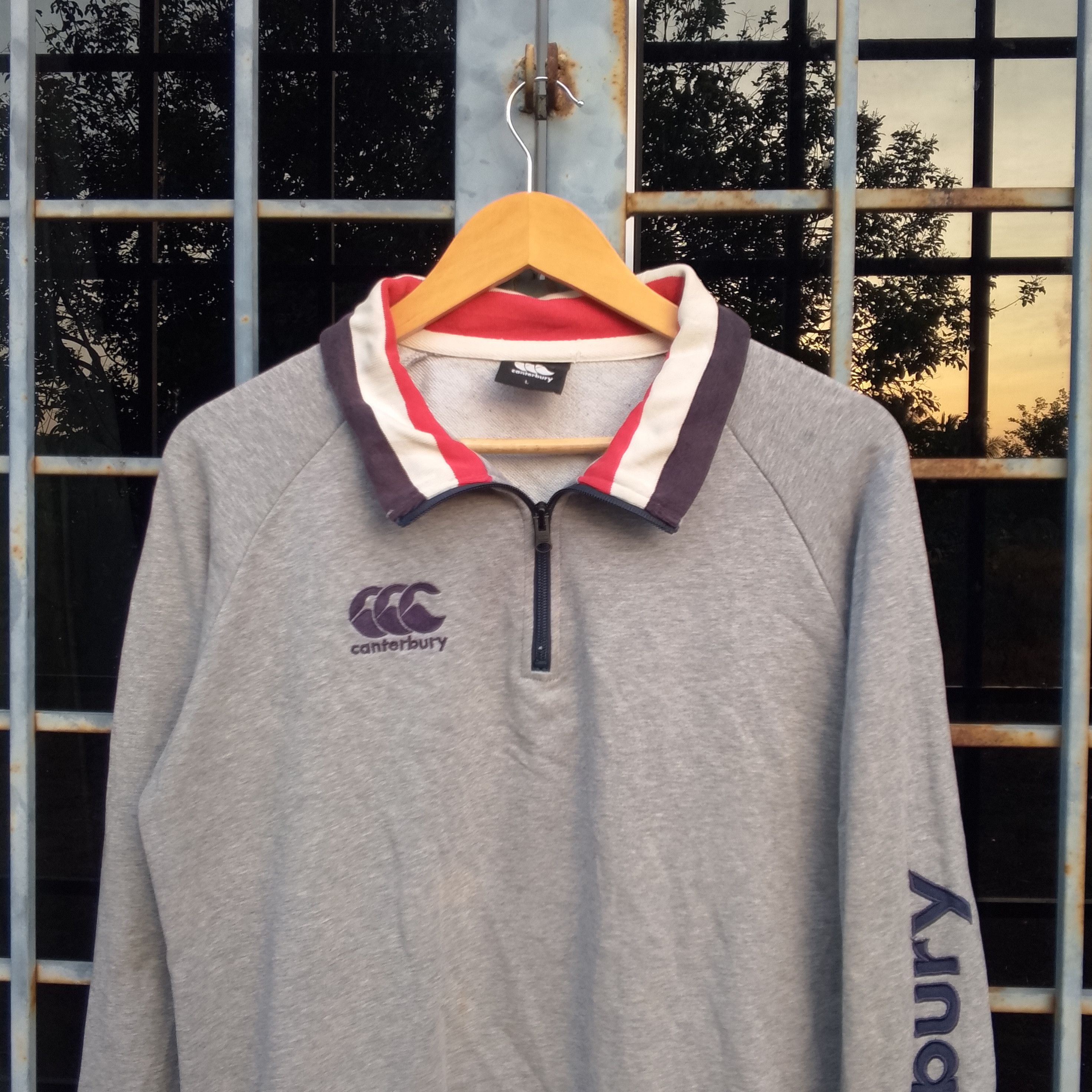 Canterbury of New Zealand Canterbury Half Zipper Sweatshirt Size US L / EU 52-54 / 3 - 2 Thumbnail