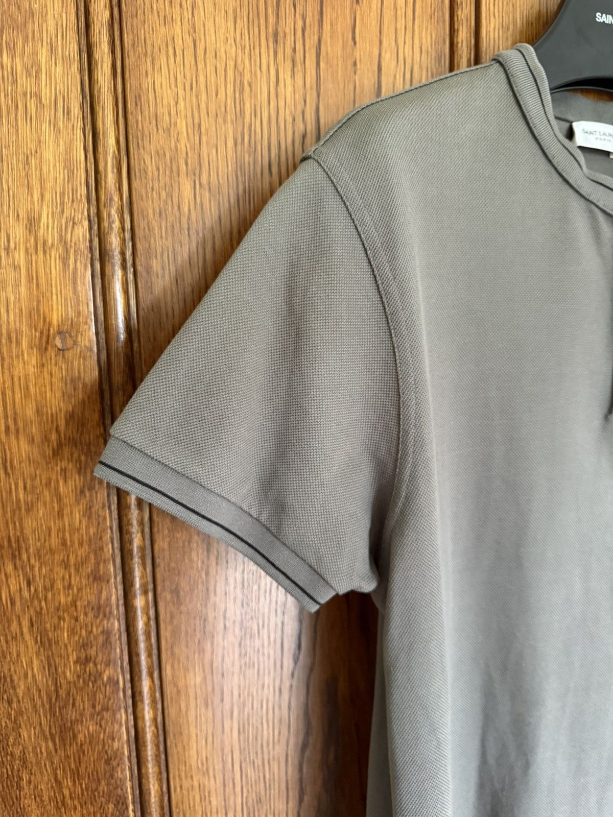 Saint Laurent Paris SS13 Saint Laurent ysl logo Cassandre polo t shirt Hedi Size US S / EU 44-46 / 1 - 5 Thumbnail