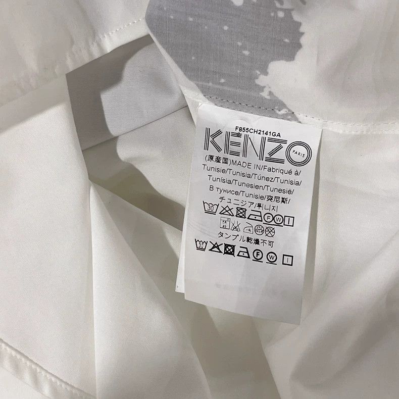 Kenzo Kenzo White shirt Size XS / US 0-2 / IT 36-38 - 5 Thumbnail