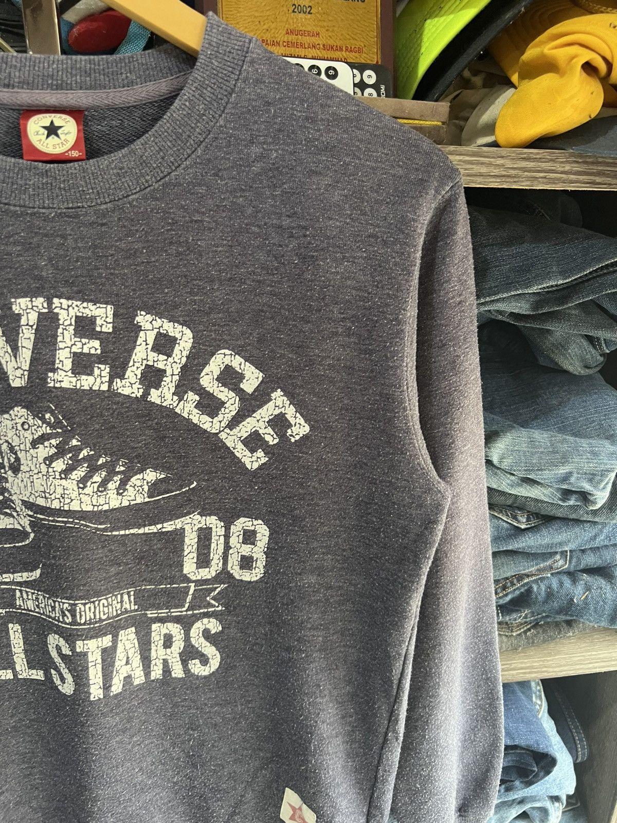 Converse 🔥Converse All Star Crewneck Sweatshirt Size US S / EU 44-46 / 1 - 5 Thumbnail