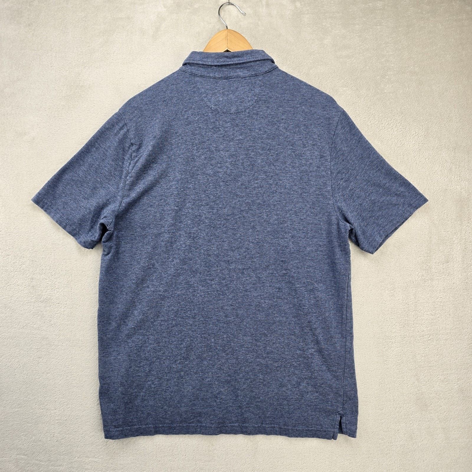 Faherty Faherty Movement Polo Shirt Men’s Large Blue Horizon Line Size US L / EU 52-54 / 3 - 7 Thumbnail