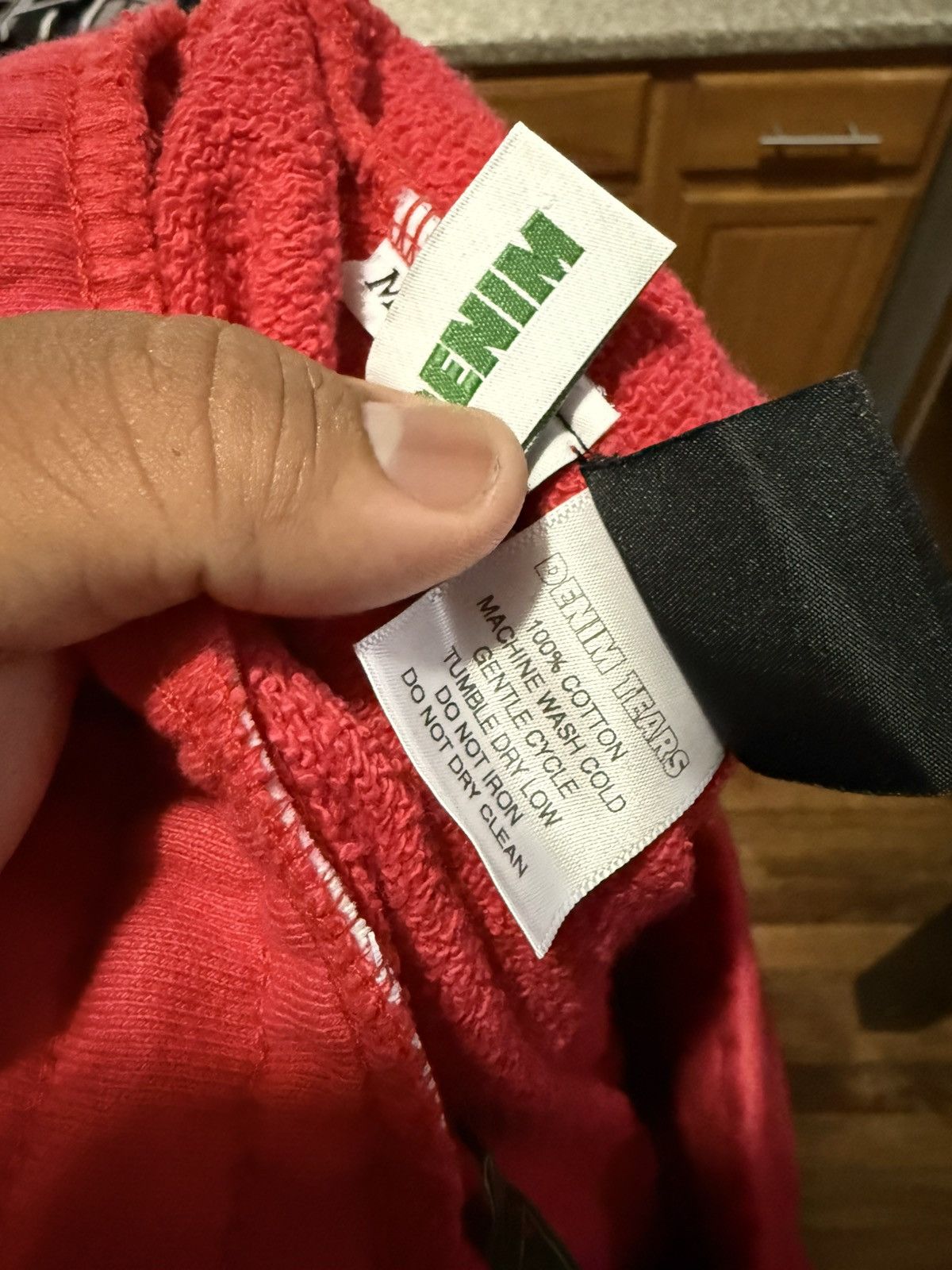 DENIM TEARS Denim Tears University Red Sweatpants Size Medium Size US 32 / EU 48 - 10 Thumbnail