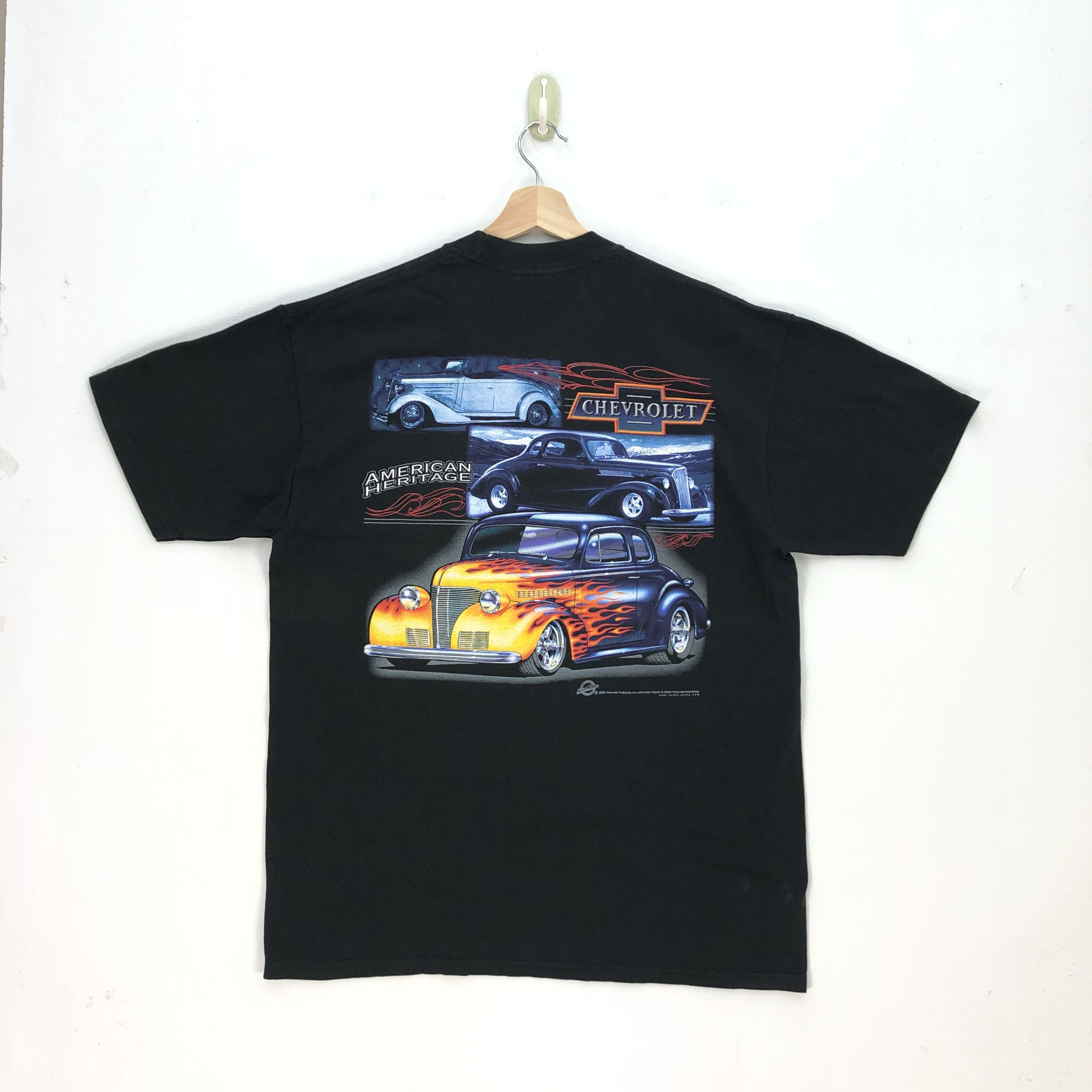 Vintage Vintage Y2K Chevrolet T Shirt American Heritage Racing Tees Size US L / EU 52-54 / 3 - 1 Thumbnail
