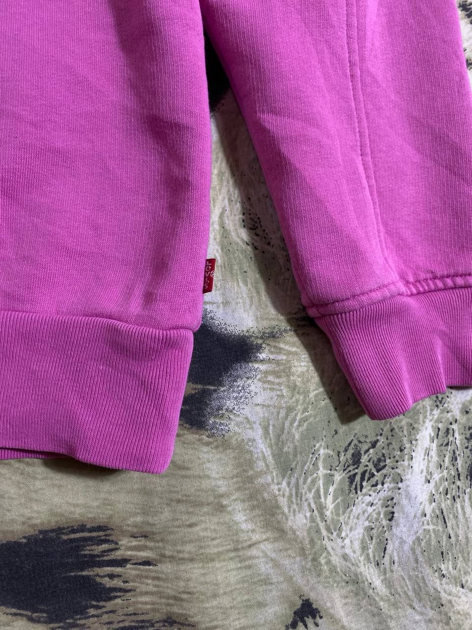Levi's × Vintage Vintage Y2K/2000s Pink Levi’s Spellout Streetwear Hoodie! Size US XS / EU 42 / 0 - 10 Thumbnail