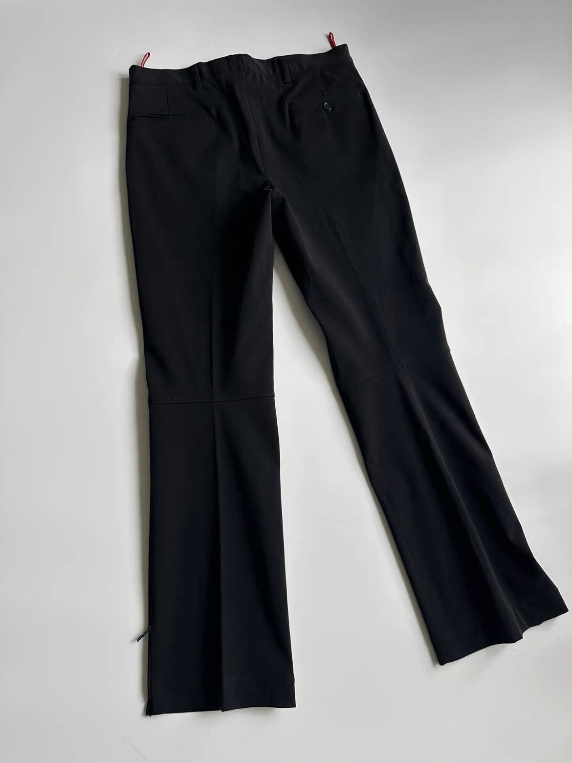 Prada Sz 46 Vintage Prada Red Label Side Zip Trousers-2508 Size US 30 / EU 46 - 3 Thumbnail