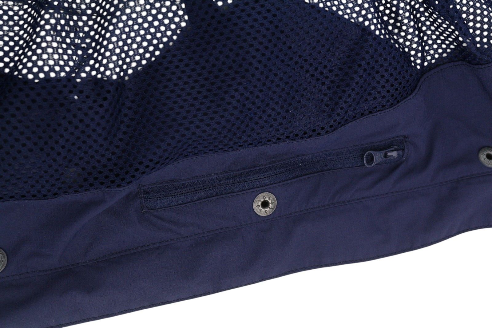 Bergans of Norway 5007 SANDEF JORD S Blue Hooded Mesh Jacket 84359 Size S / US 4 / IT 40 - 8 Thumbnail