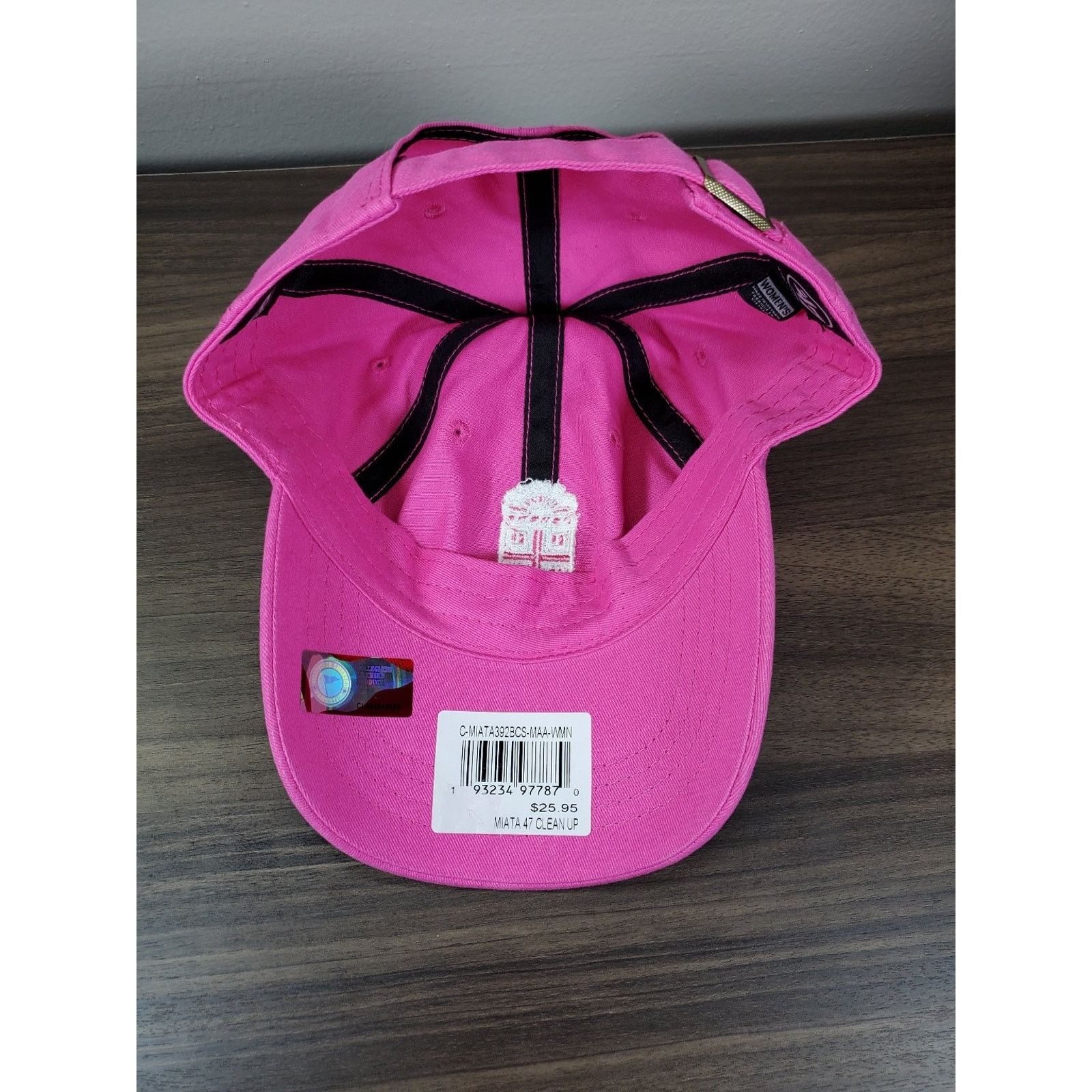 47 Brand × NCAA Brown University Hat '47 Brand Clean Up Pink NCAA Ivy League Size ONE SIZE - 9 Thumbnail