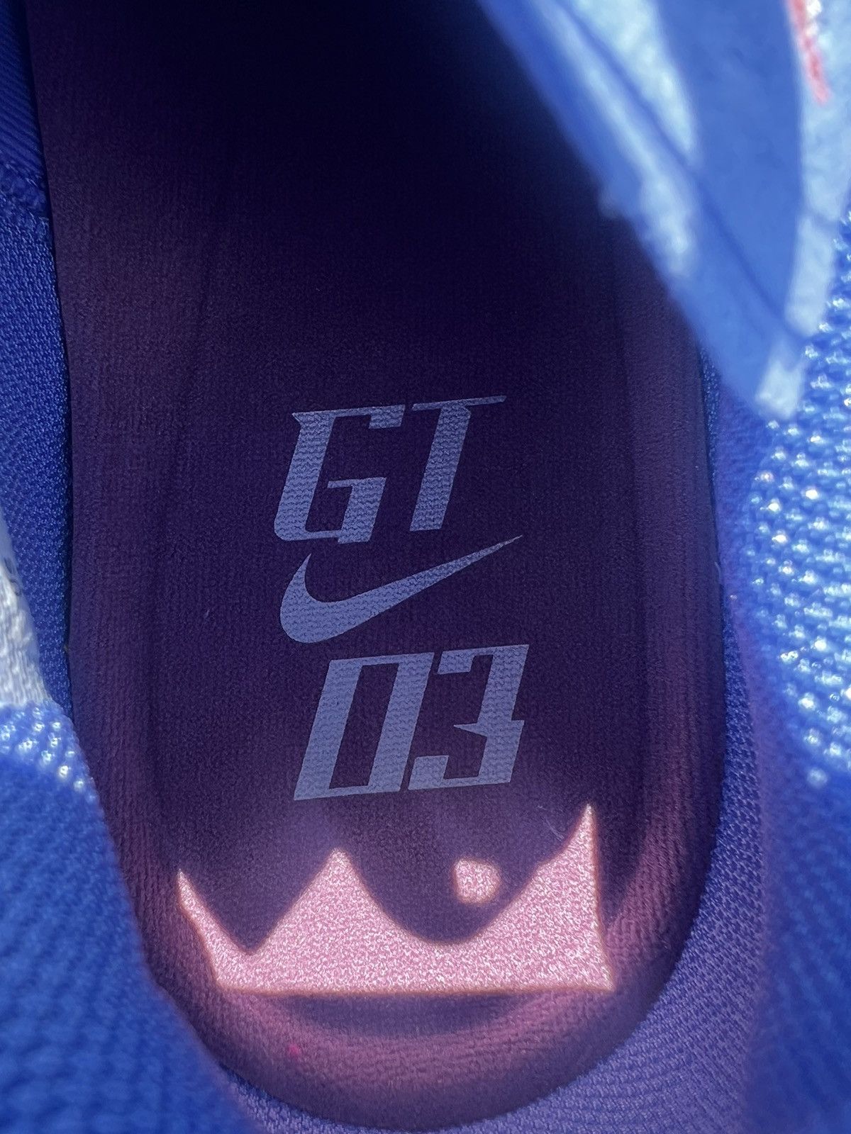 Nike NEW Nike size 11 Mens Zoom GT Cut 3 Royal 2024 Basketball Size US 11 / EU 44 - 12 Thumbnail