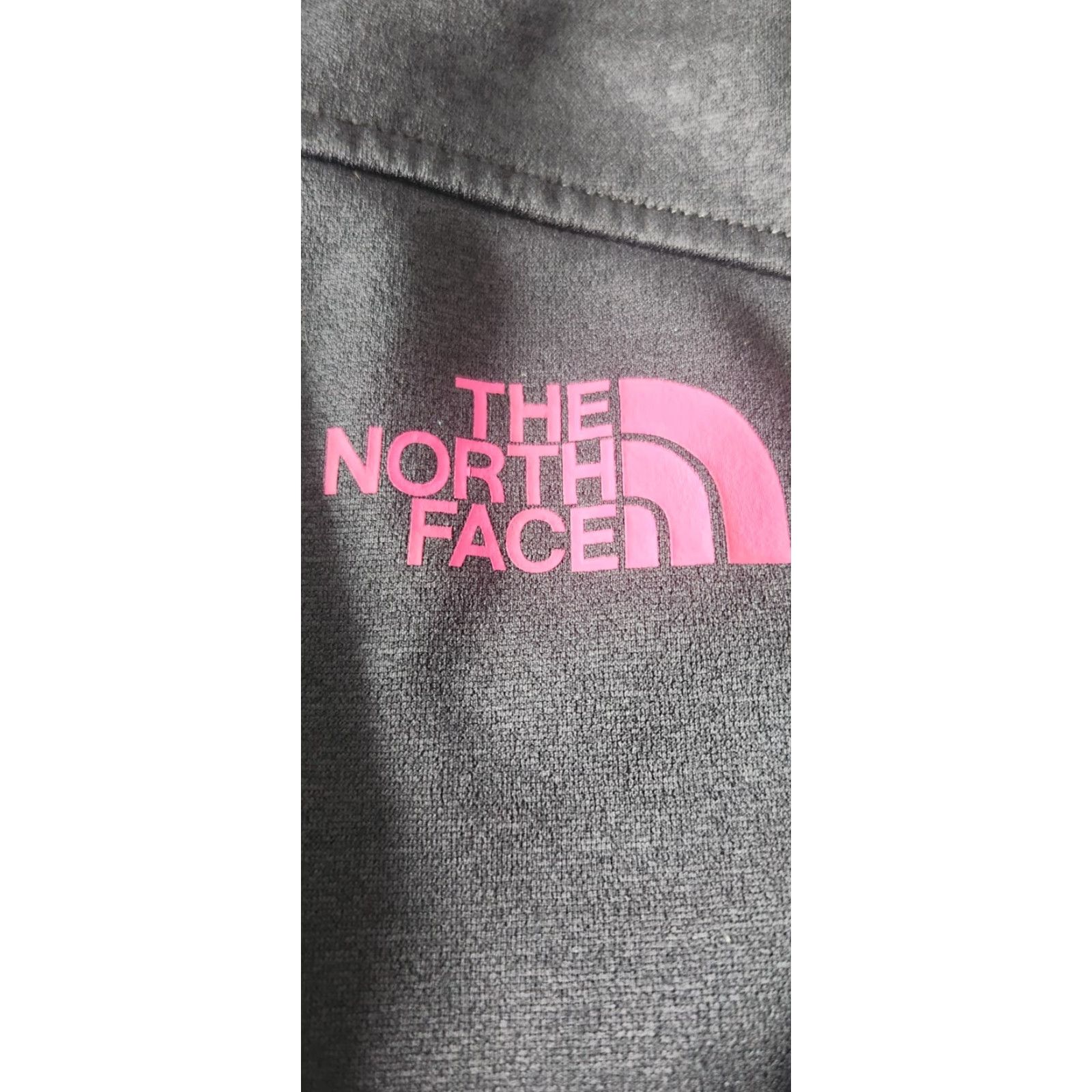 The North Face The North Face Women Small Gray Pink Zip Up Hooded Track Jacket Sweater Regular Zip Full Zip Hooded Logo SS Size S / US 4 / IT 40 - 3 Thumbnail