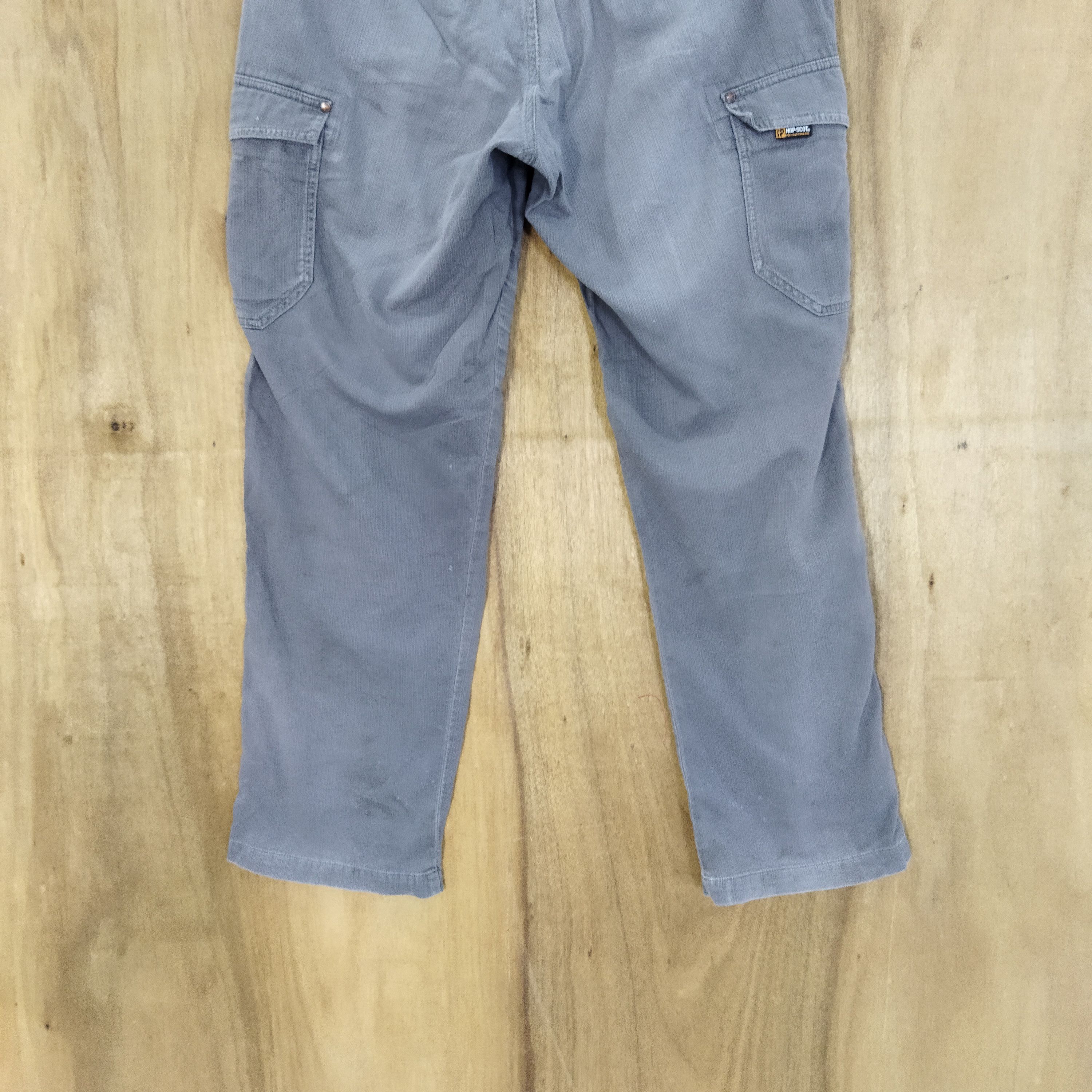 Japanese Brand HOP SCOT FADED GREY CARGO PANTS Size US 34 / EU 50 - 9 Thumbnail
