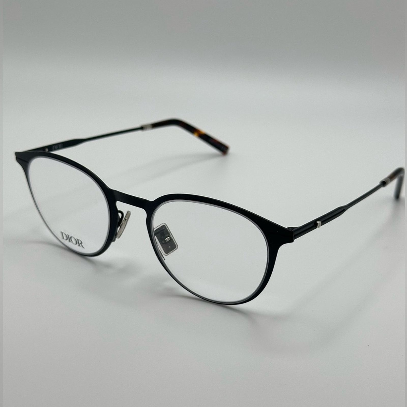 Dior NEW Dior Eyeglasses Phantos DiorEssentialO RU 1100 Black Men Size ONE SIZE - 2 Thumbnail