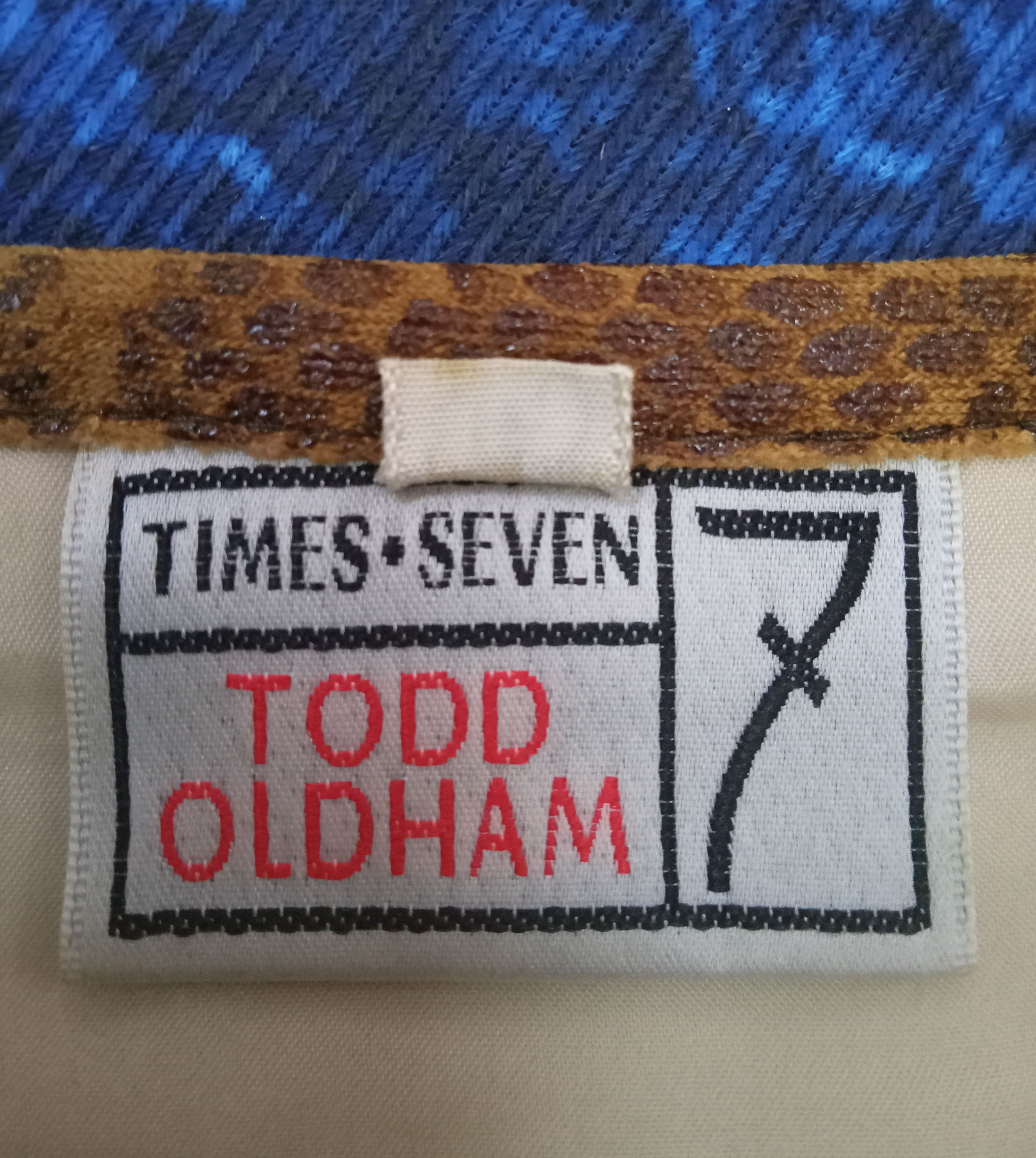 Todd Oldham Times Seven Todd Oldham Vintage Courduroy Skirt Size 26" / US 2 / IT 38 - 4 Thumbnail