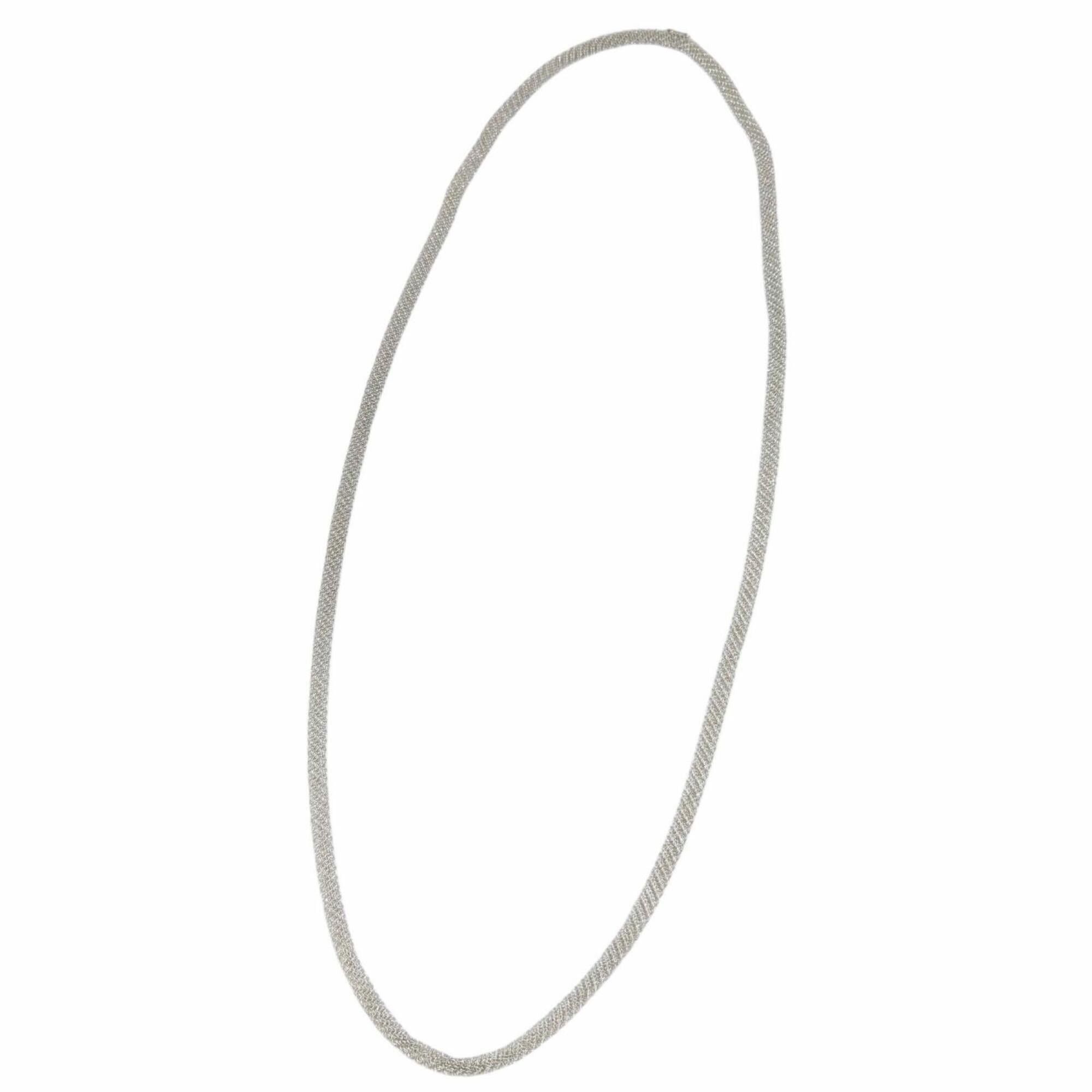 Tiffany & Co. TIFFANY&Co. Tiffany & Co. Elsa Peretti Somerset Mesh Necklace, 925 Sterling Silver, Weight 7.5g, Women's Size ONE SIZE - 1 Thumbnail