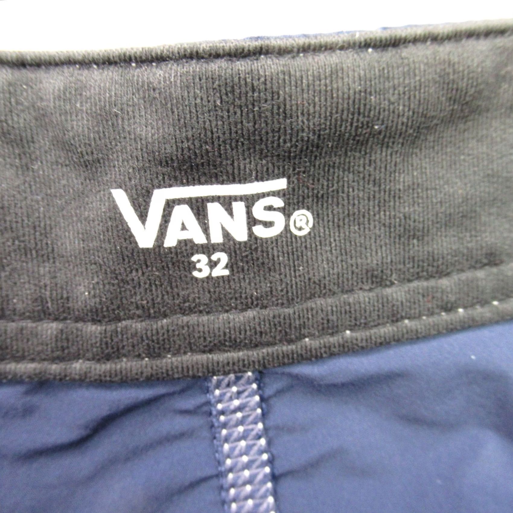 Vans Vans Shorts Mens 32 Pockets Drawstring Lightweight Outdoors Chino Blue Size US 32 / EU 48 - 3 Thumbnail