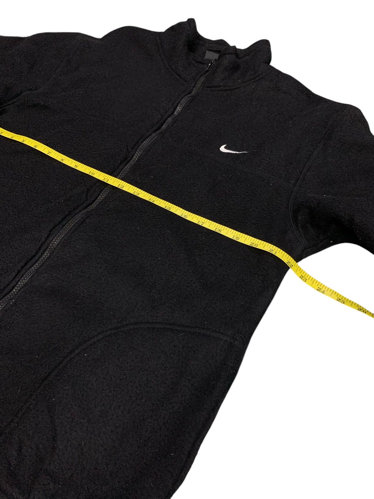 Nike × Vintage Rare Vintage 90's Nike Small Logo Fleece Zipper Down Size US L / EU 52-54 / 3 - 7 Thumbnail