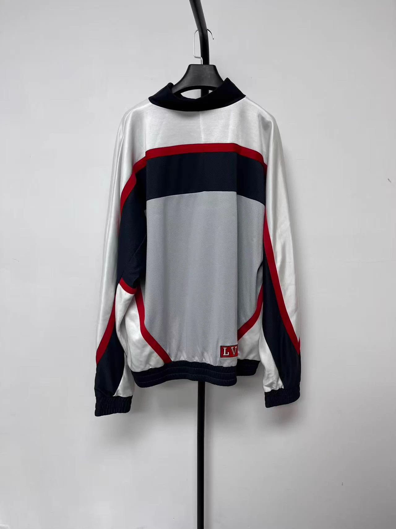 Louis Vuitton LV color blocked logo hockey jacket men's white XXL Size US XXL / EU 58 / 5 - 2 Thumbnail