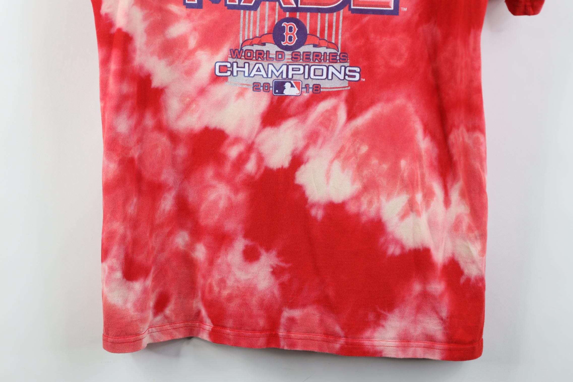 Vintage Y2K 2018 World Series Champs Boston Red Sox Baseball T-Shirt Size US M / EU 48-50 / 2 - 3 Thumbnail