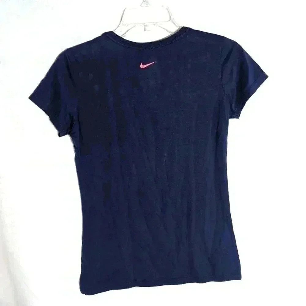 Nike Nike Blue Ladies Swoosh with script Affirmations sz S Size S / US 4 / IT 40 - 3 Thumbnail