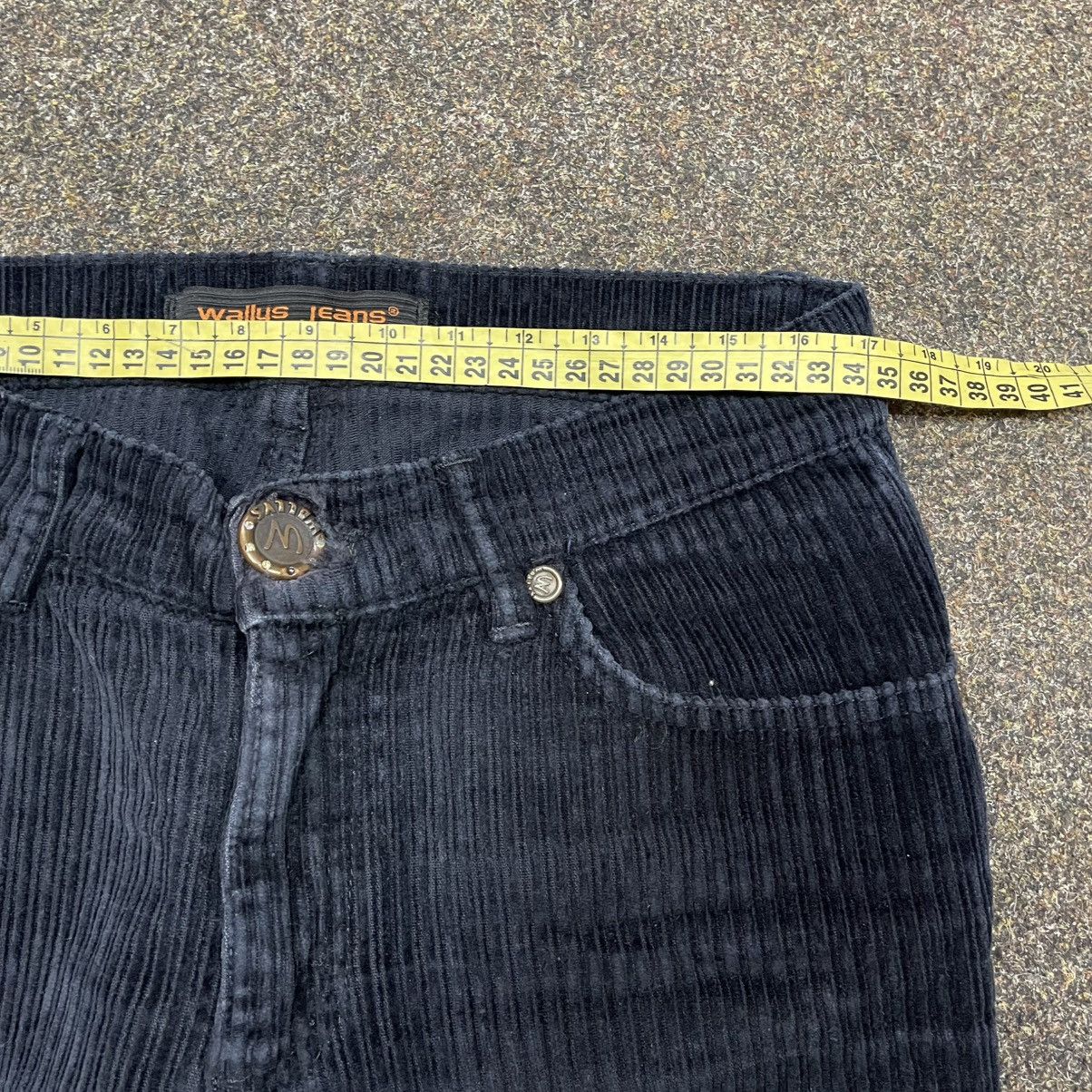 Vintage Y2K Vintage Dark Wash Flared Wide Leg Pants Streetwear 28 Size US 28 / EU 44 - 6 Thumbnail
