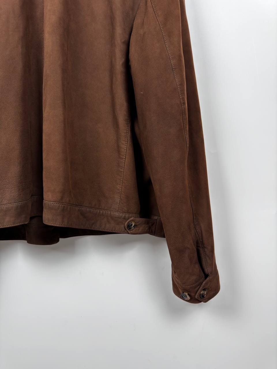 Loro Piana Loro Piana Suede Leather Cashmere Jacket Size US XXL / EU 58 / 5 - 7 Thumbnail