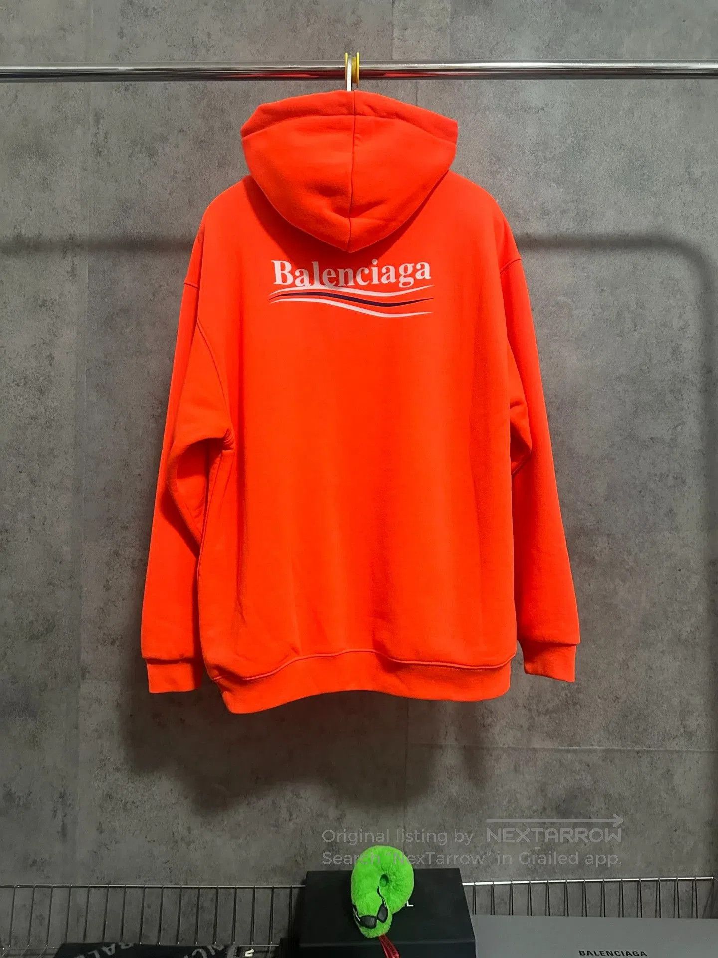 Balenciaga Balenciaga Coke Print Logo Orange Hoodie. Size US S / EU 44-46 / 1 - 4 Thumbnail