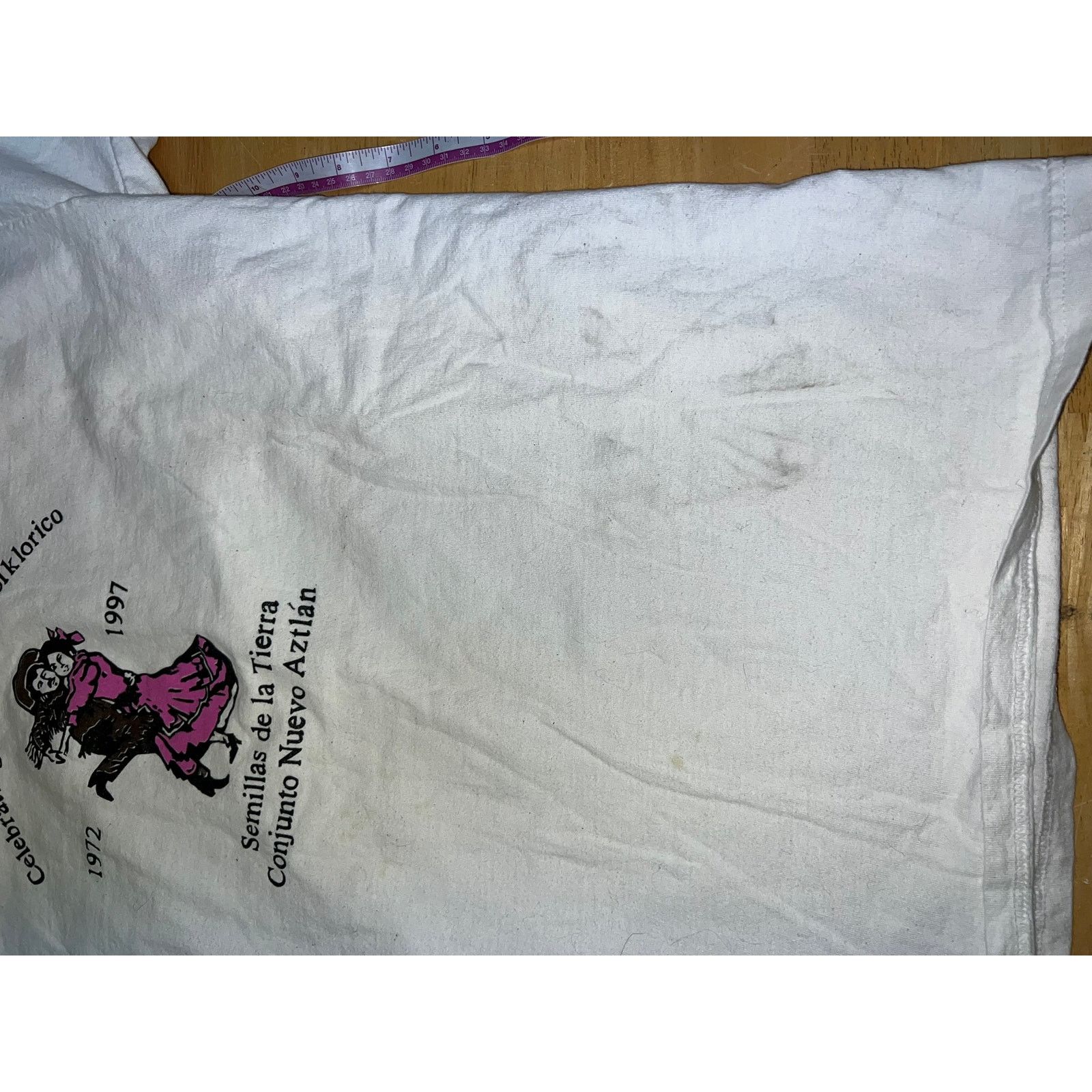 Fruit Of The Loom Vintage Folklorico Shirt Traditional Mexican Dance Tee 90s X Size US XL / EU 56 / 4 - 6 Thumbnail