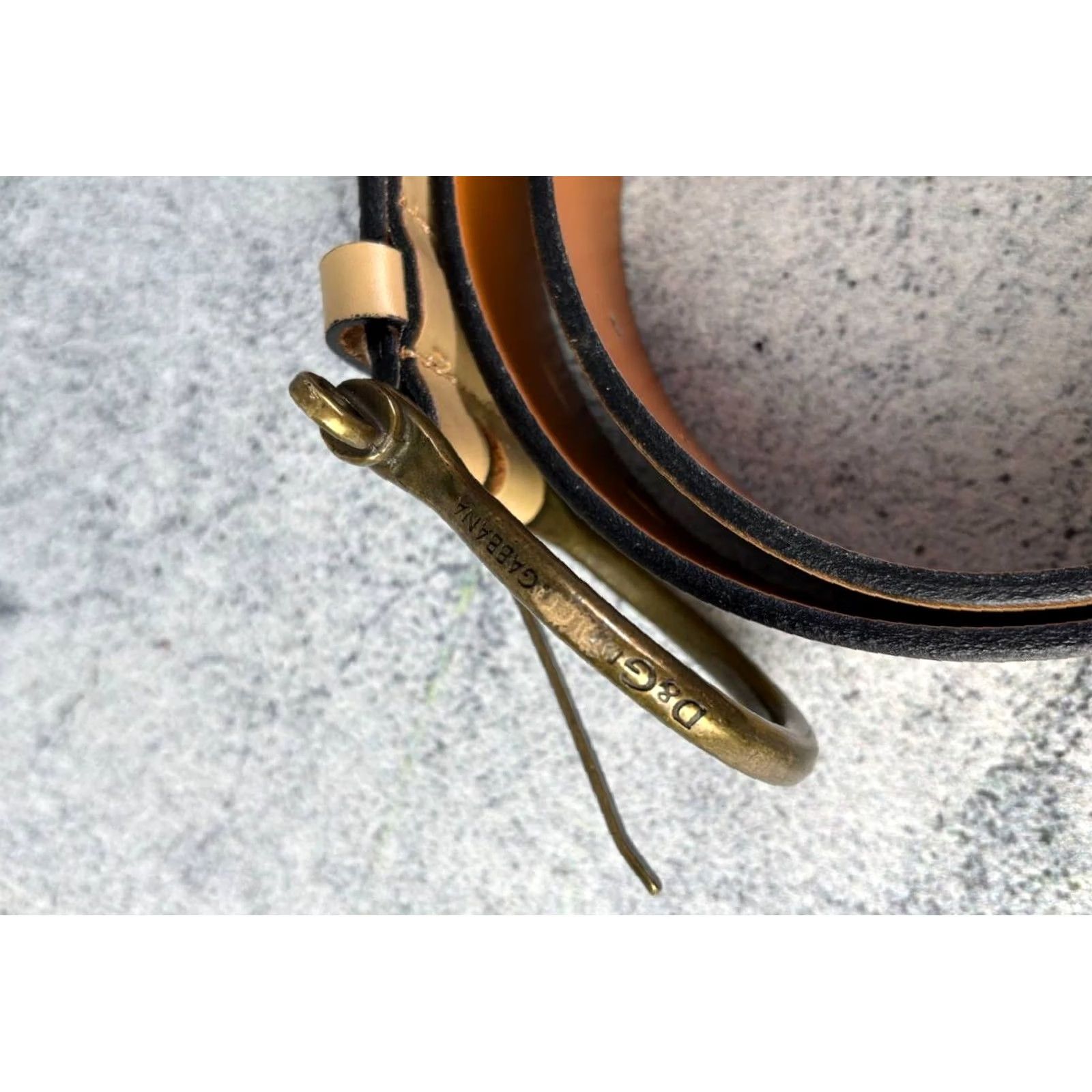 Diesel VINTAGE Diesel Leather Belt Belt Women One Size Brown Logo 90s London Waist Belt Mens Womens Girls Size ONE SIZE - 2 Thumbnail