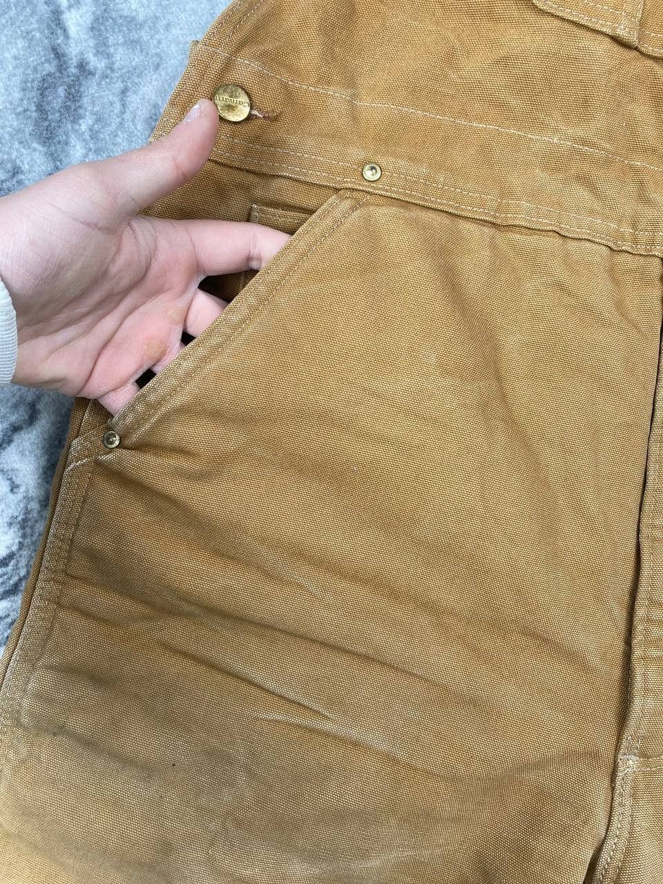 Carhartt Vintage Carhartt Overalls Double Knee Carpenter 00s Men Size US 38 / EU 54 - 13 Thumbnail