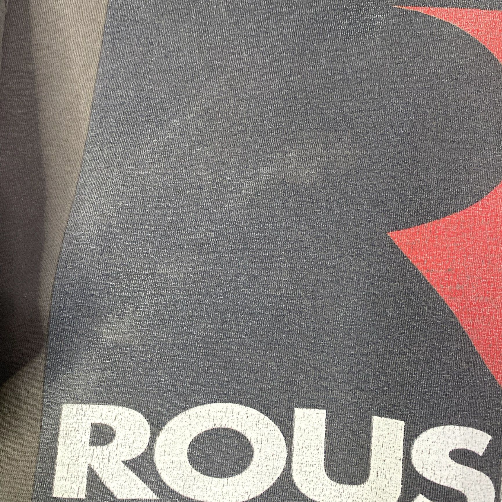 Gildan VINTAGE Roush Racing T-Shirt Grunge Faded Distressed Y2K 90s L Gray Mens T-Shirt Grunge 90s Racing Vintage Size US L / EU 52-54 / 3 - 6 Thumbnail