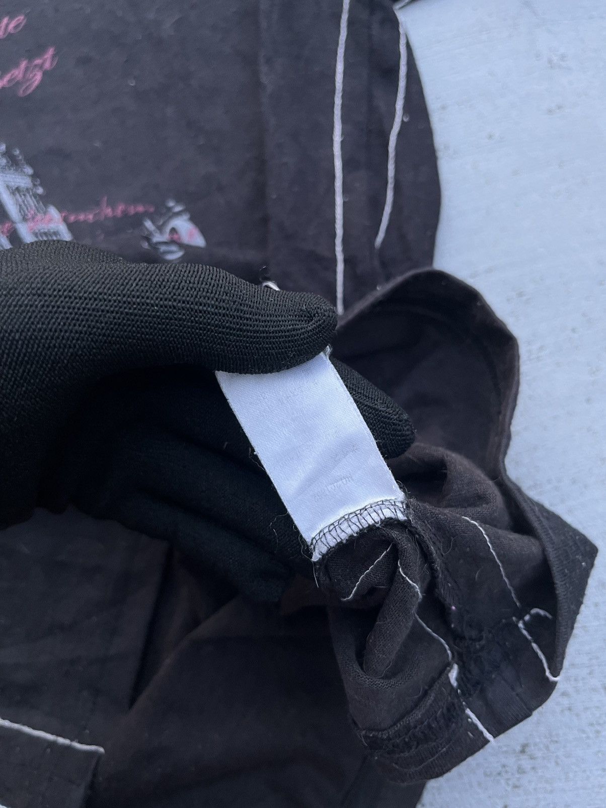 Japanese Brand STEAL! Crazy Y2K Nota Bene Poem Gohtic Tee Punk Lgb Size US S / EU 44-46 / 1 - 5 Thumbnail