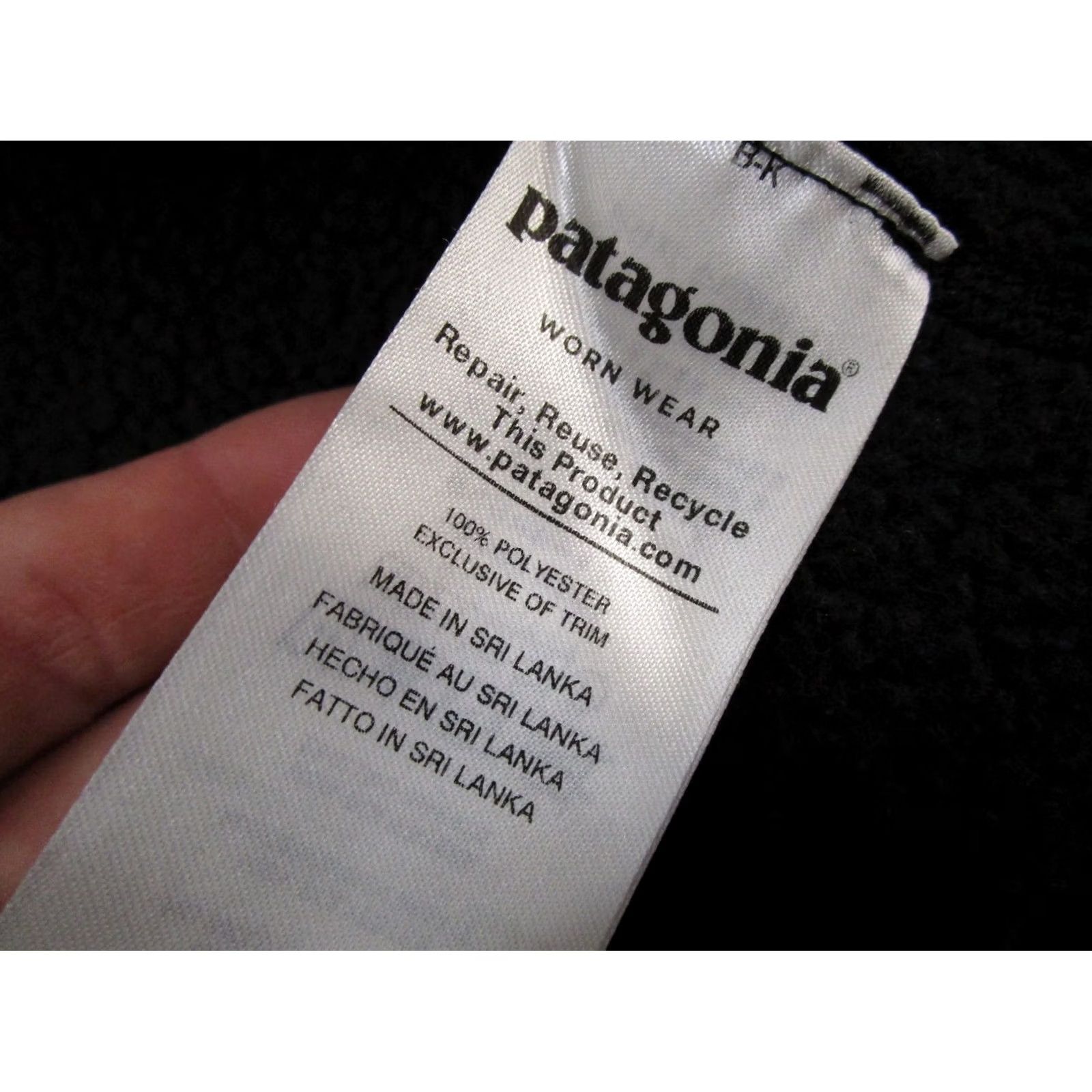 Patagonia Patagonia Better Sweater Vest Mens XL Black Zip Hiking 25881 Read Size US XL / EU 56 / 4 - 3 Thumbnail