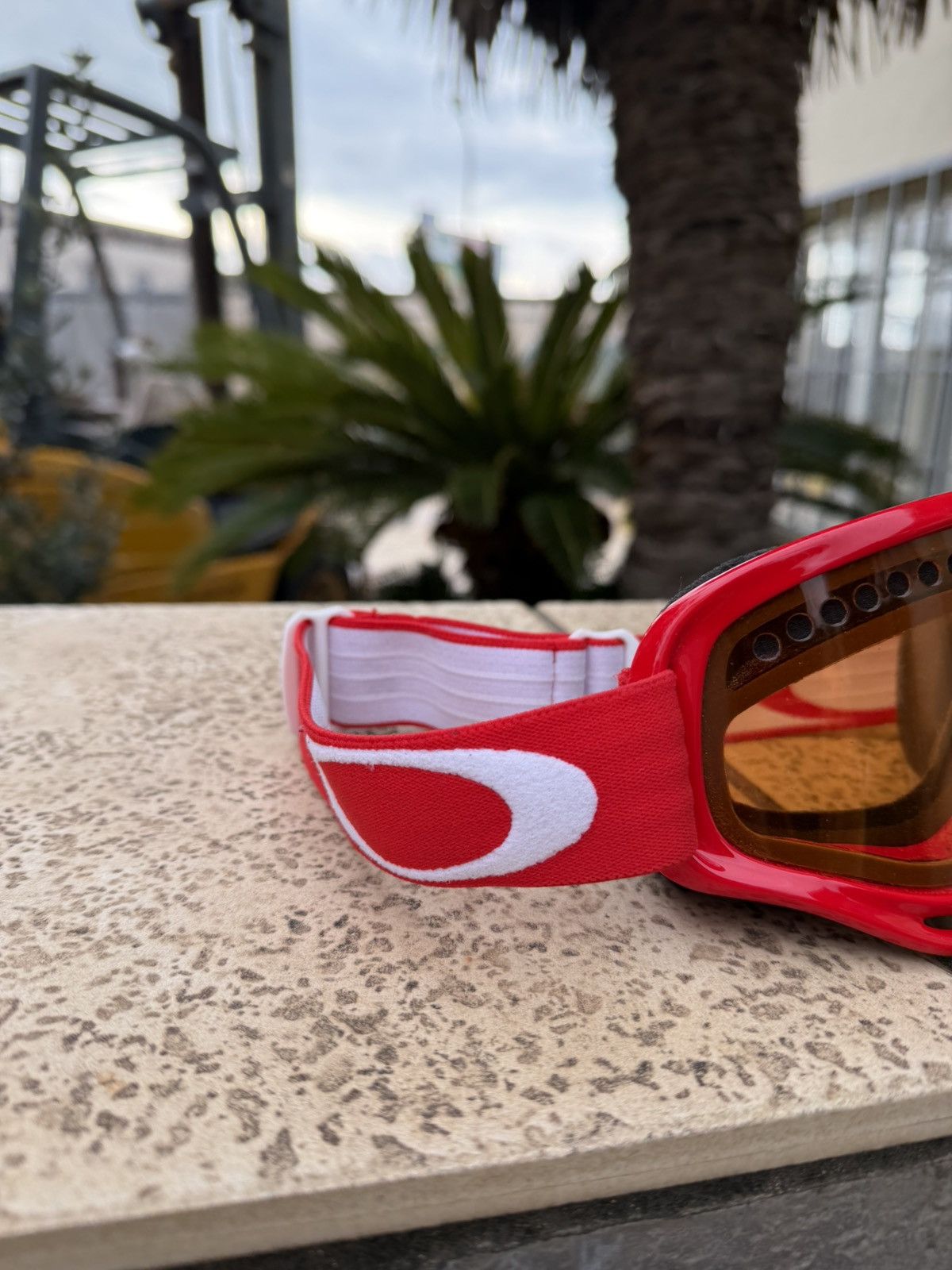 Oakley Oakley Ski Glasses Red Vintage Size ONE SIZE - 2 Thumbnail