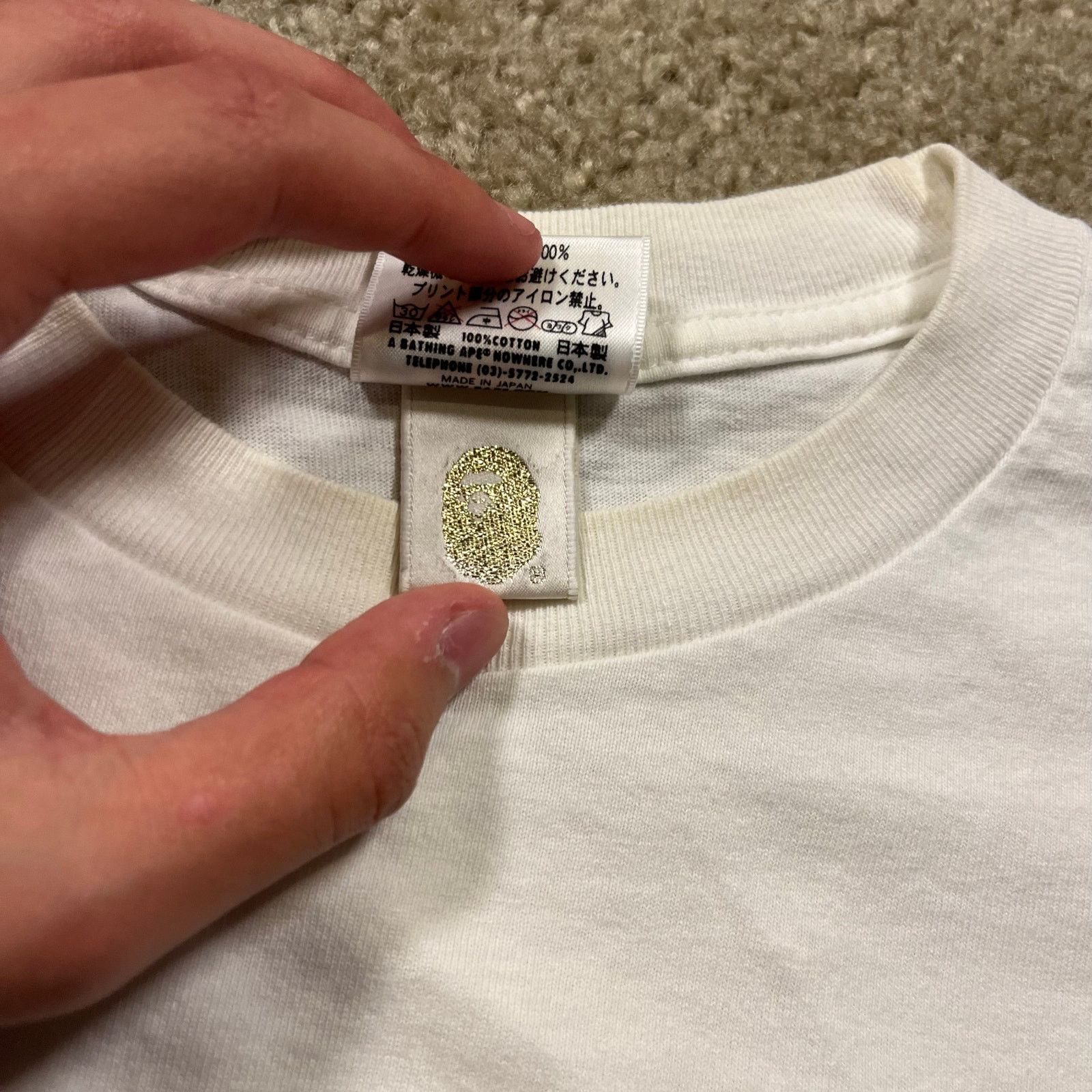 Bape × Nigo Authentic Bape 2000's Exile ID Tee M Size US M / EU 48-50 / 2 - 6 Thumbnail
