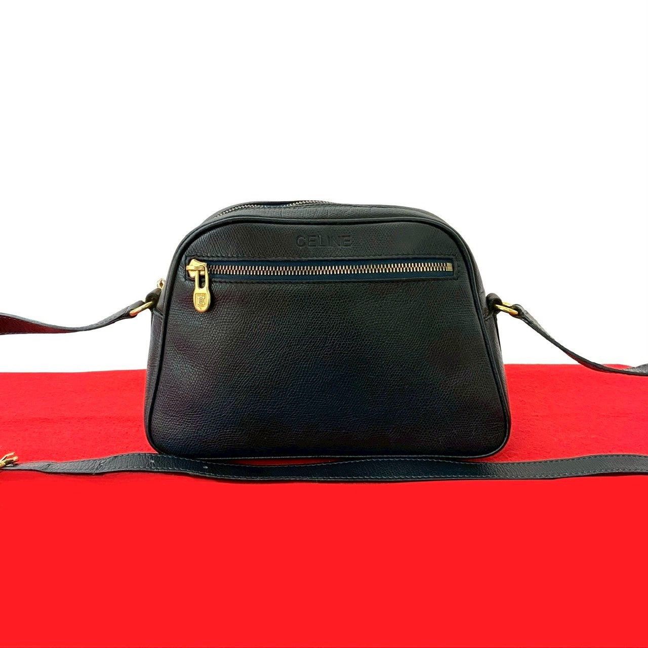 Celine Celine Blue Leather Size ONE SIZE - 1 Thumbnail