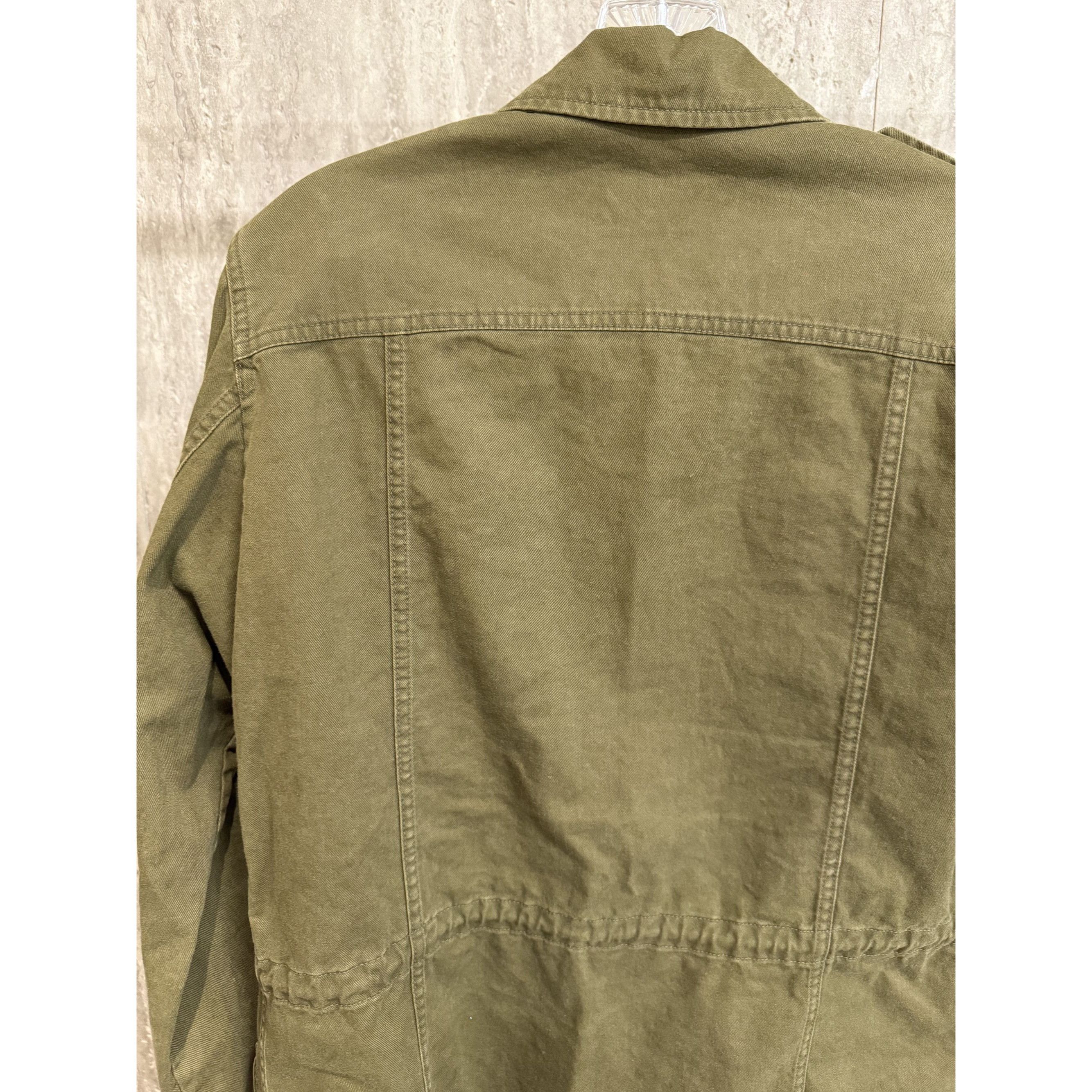 Saint Laurent Paris Saint Laurent Olive Green Military Jacket Size 44 Made In It Size M / US 6-8 / IT 42-44 - 12 Thumbnail