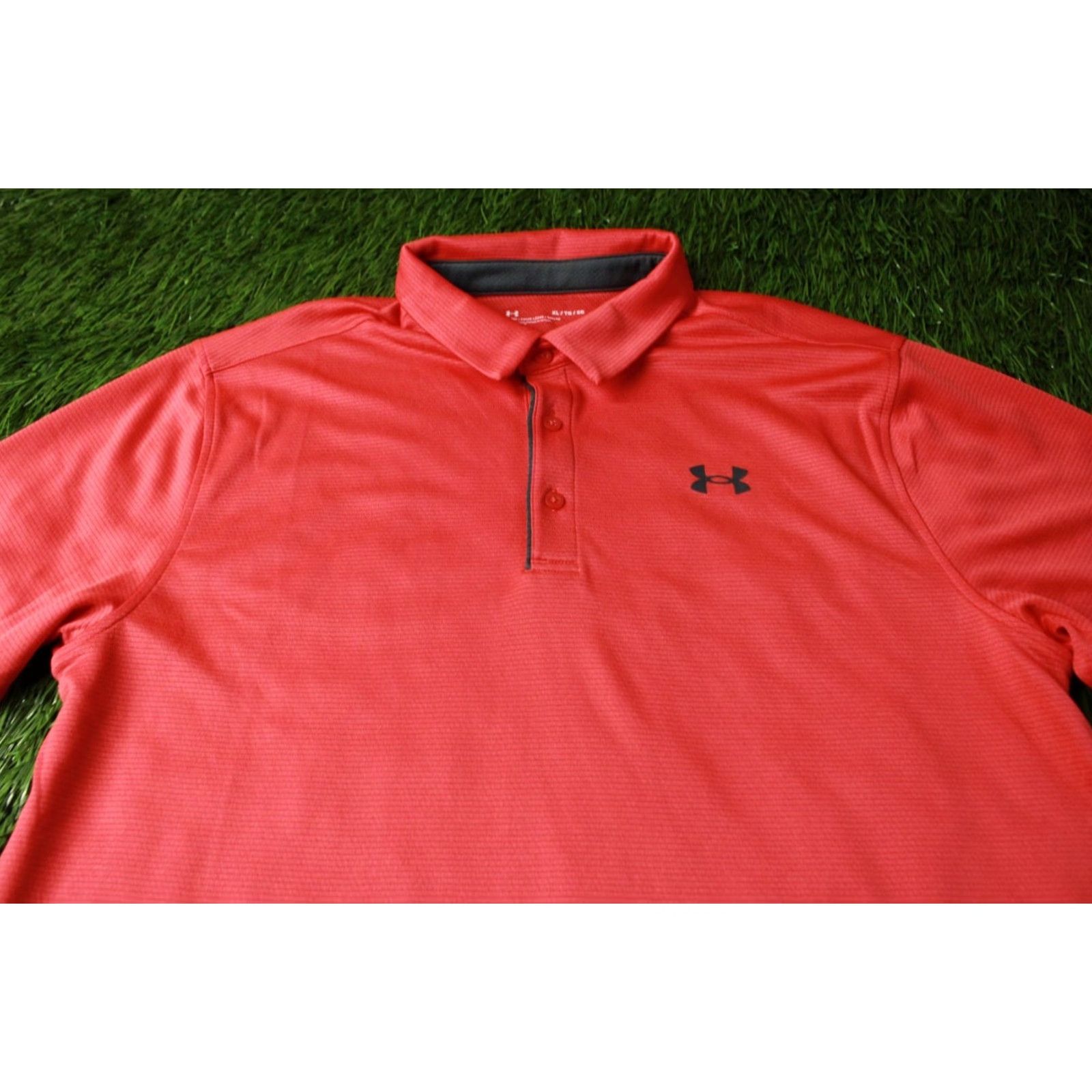 Under Armour Under Armour Polo Shirt XL Men Short Sleeve 2024 Solid Orange and Gray Polo Under Armour Polo Shirt XL Men Short Sleeve 2024 Size US XL / EU 56 / 4 - 2 Thumbnail